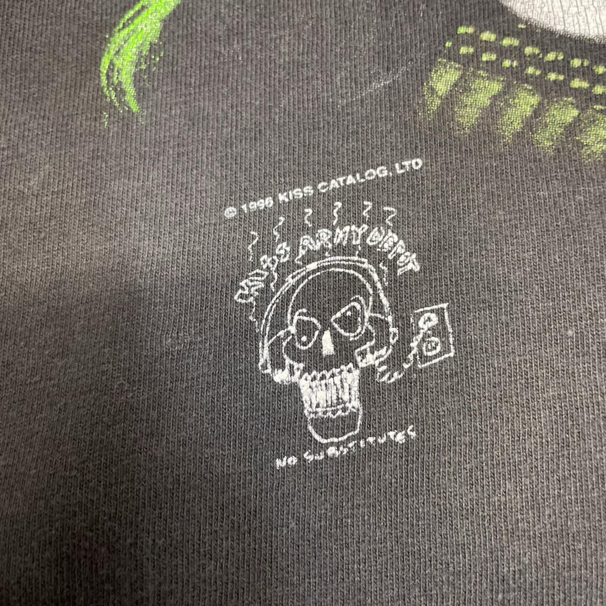 半袖Ｔシャツ 90s KISS 4 Face バンドTシャツ 1996年 CRONIESﾀｸﾞ LL ブラック
