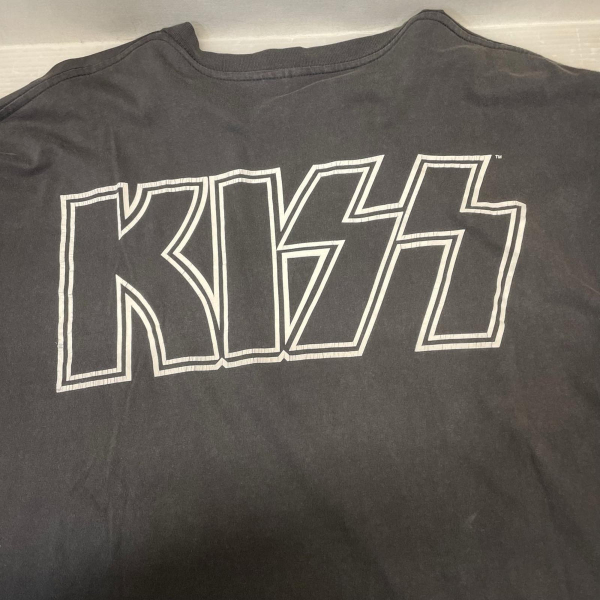 半袖Ｔシャツ 90s KISS 4 Face バンドTシャツ 1996年 CRONIESﾀｸﾞ LL ブラック