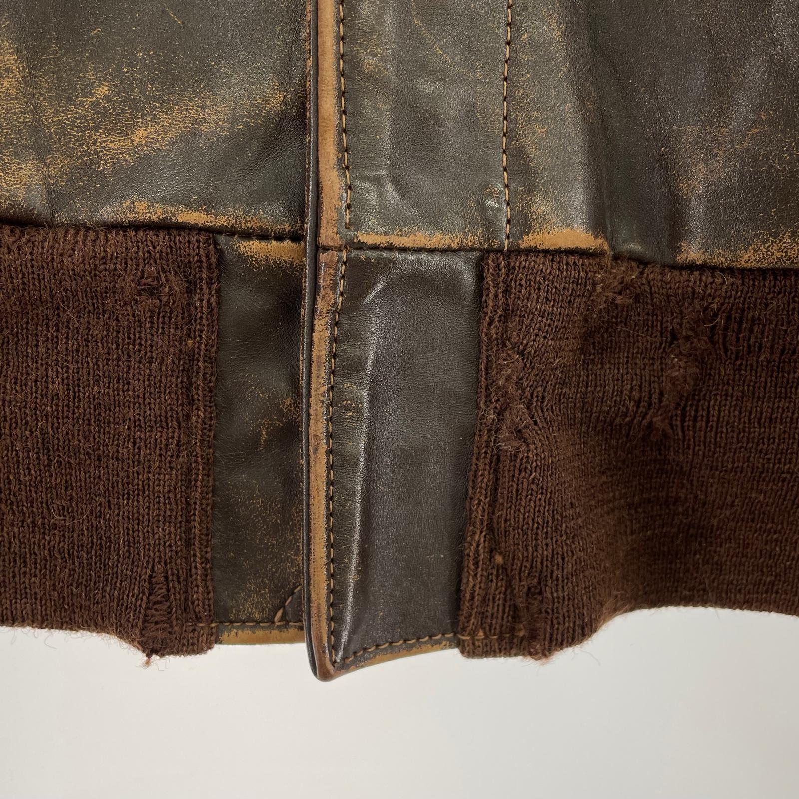 ジャケット TYPE A-2 ROUGH WEAR CLOTHING (38) 38 ブラウン