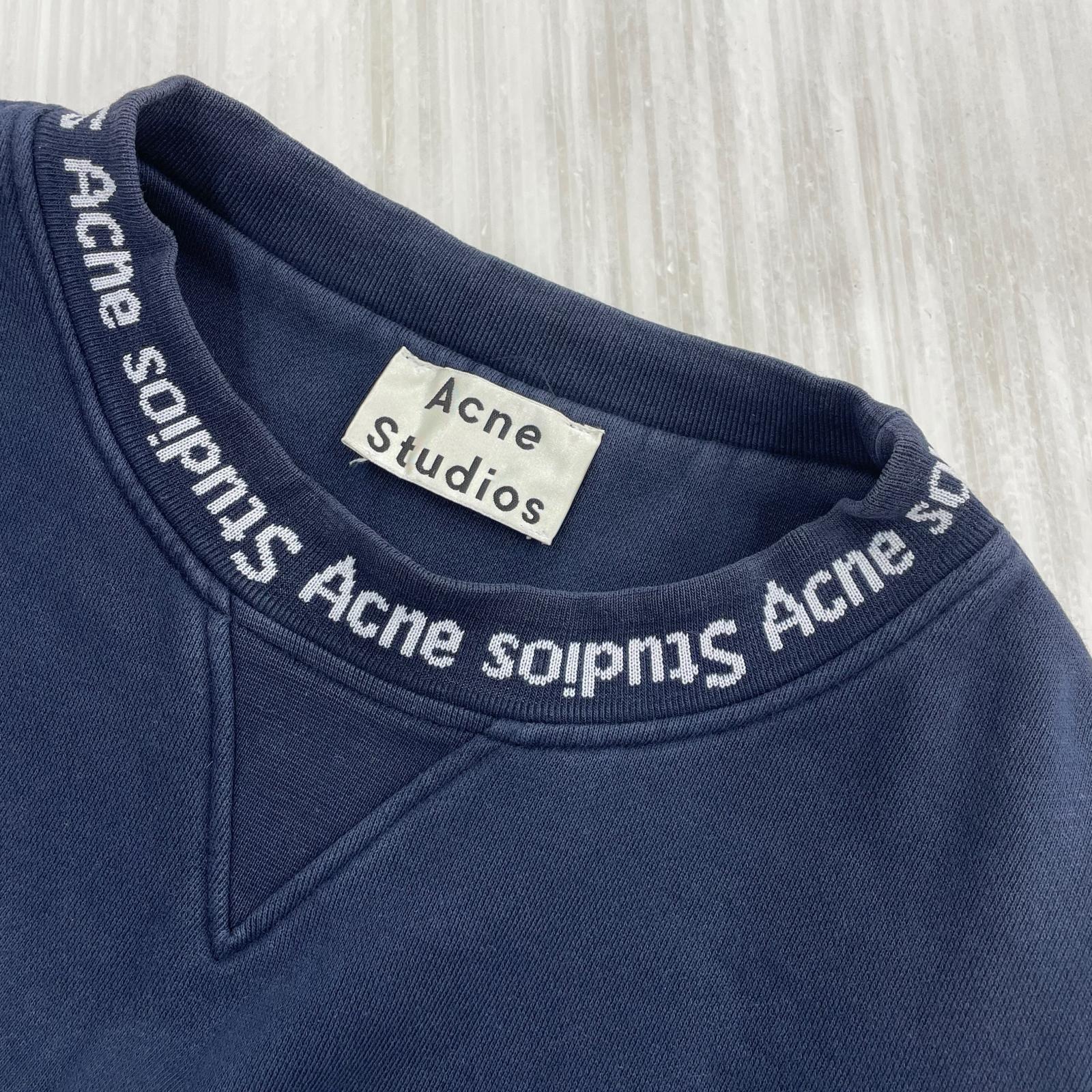 スウェット モックネックスウェット XS ネイビー