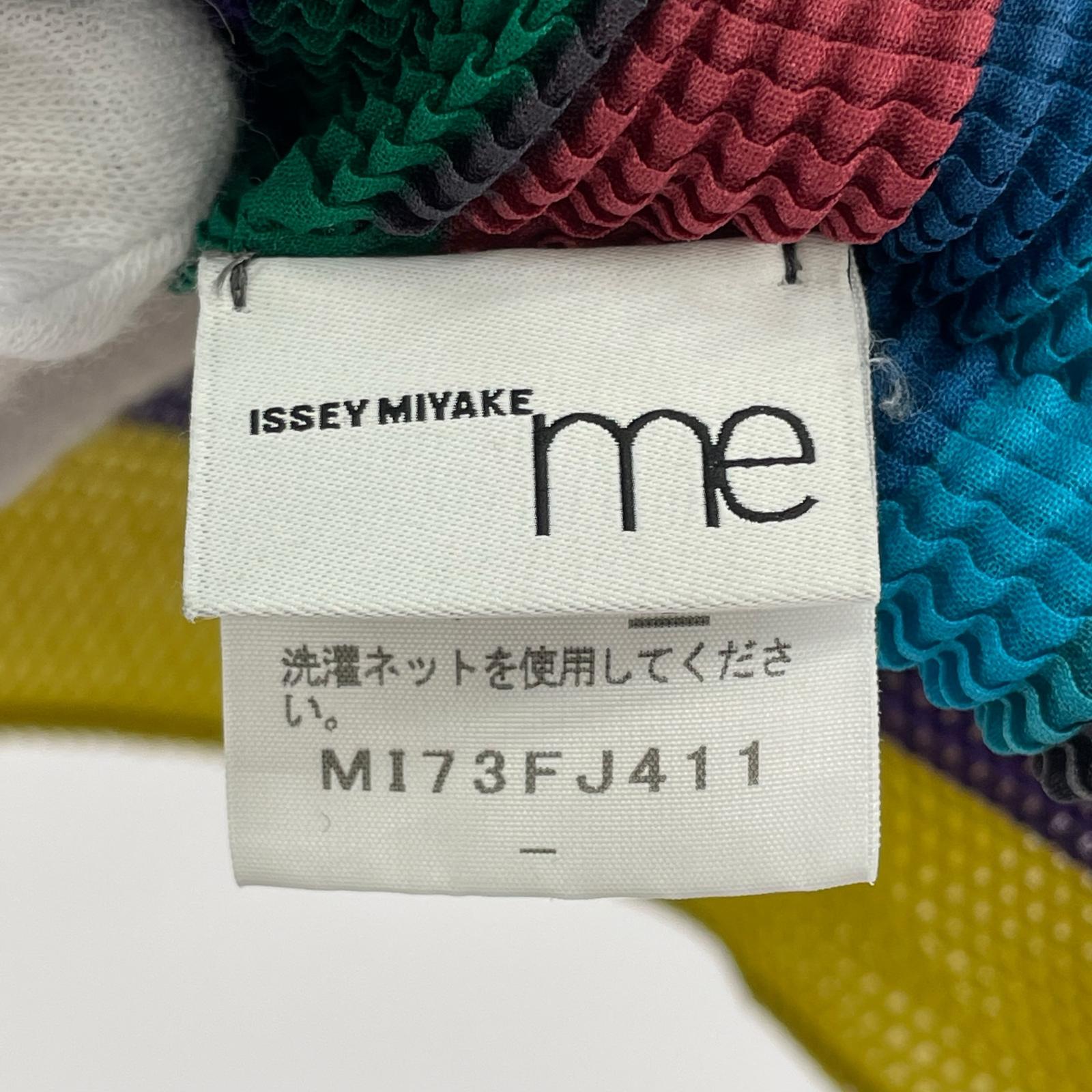 長袖Ｔシャツ Pleated Striped High Neck Pullover マルチカラー