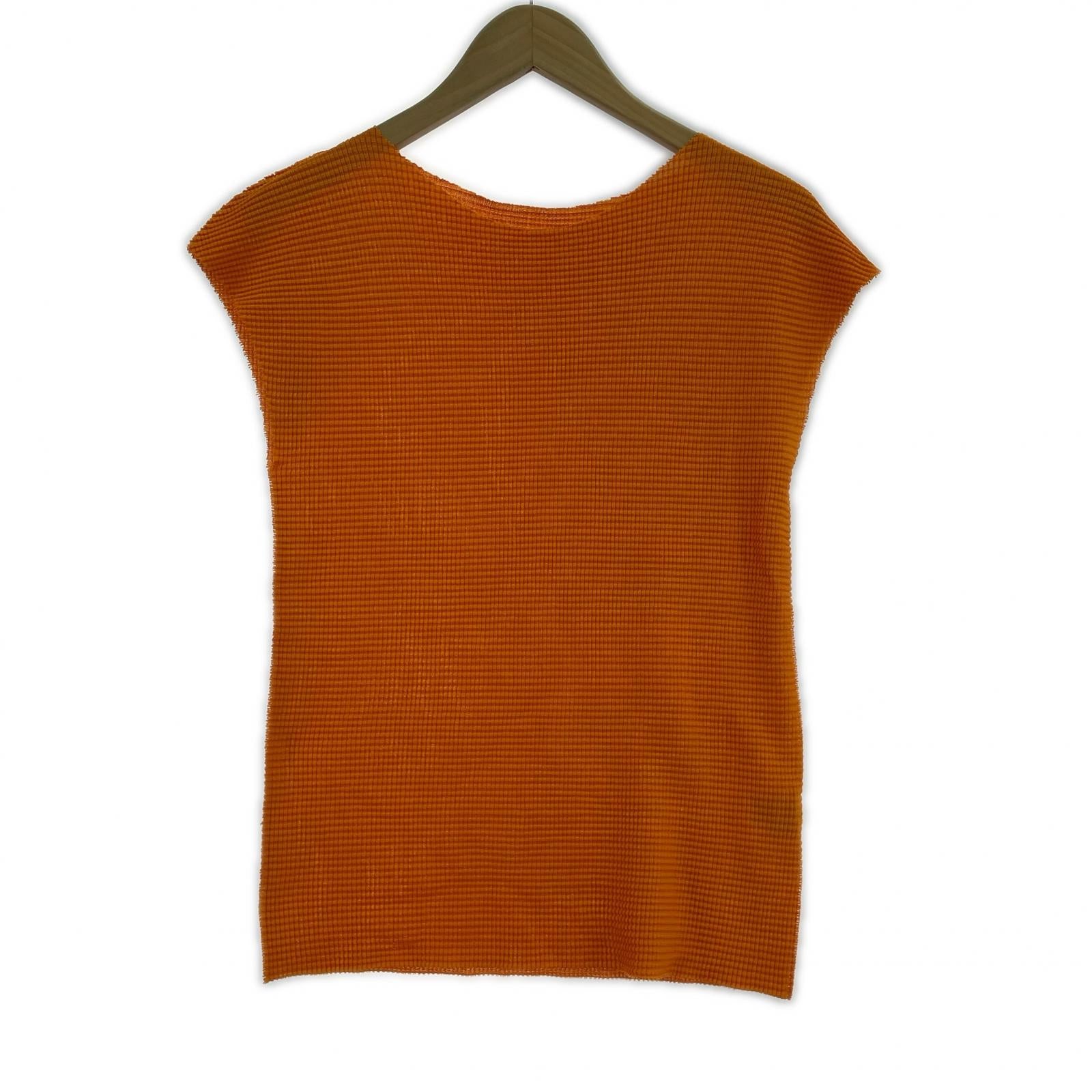 半袖Ｔシャツ ノースリーブカットソー オレンジ オレンジ