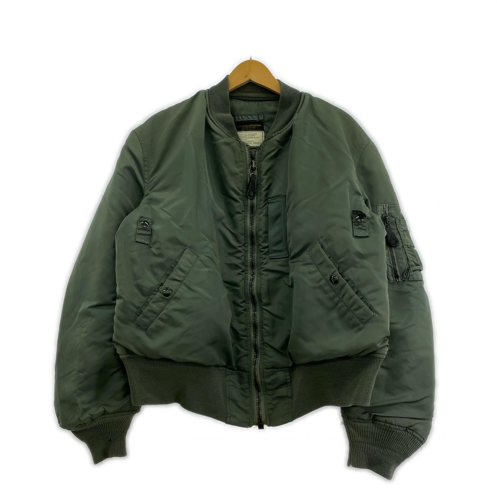 ジャケット USA製 B-15D MOD (40) カーキ 40 カーキ