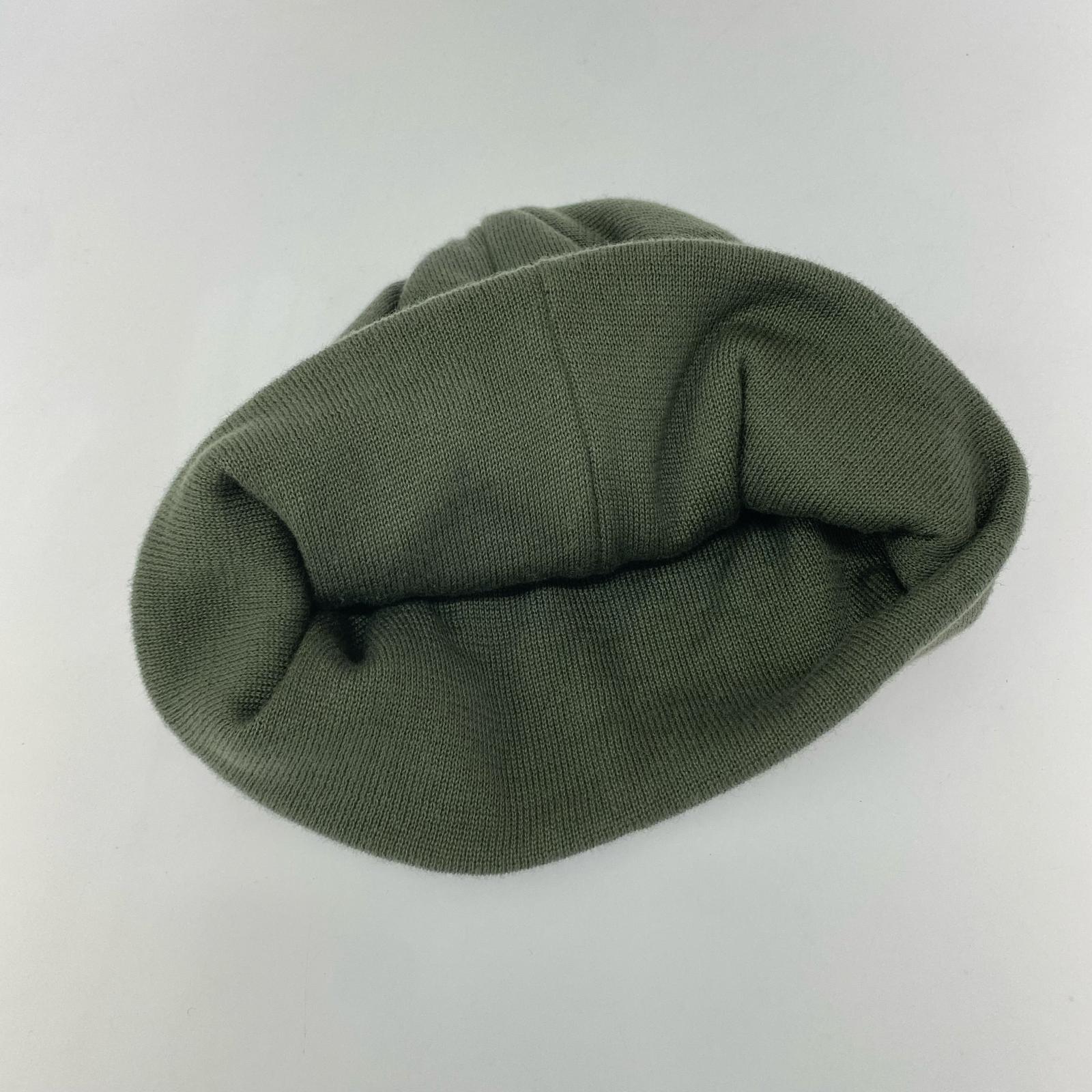 ニットキャップ B Logo Skull Beanie ニットキャップ オリーブ
