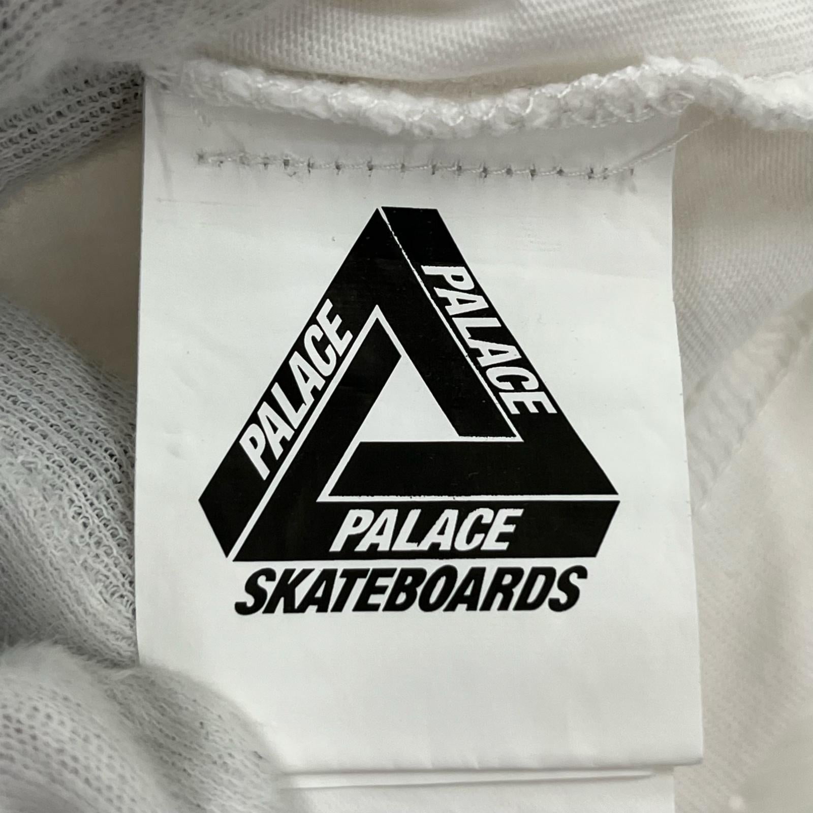 半袖Ｔシャツ PALACE Skateboards STRONGER FOR LONGER T-SHIRT 白 (M) M ホワイト