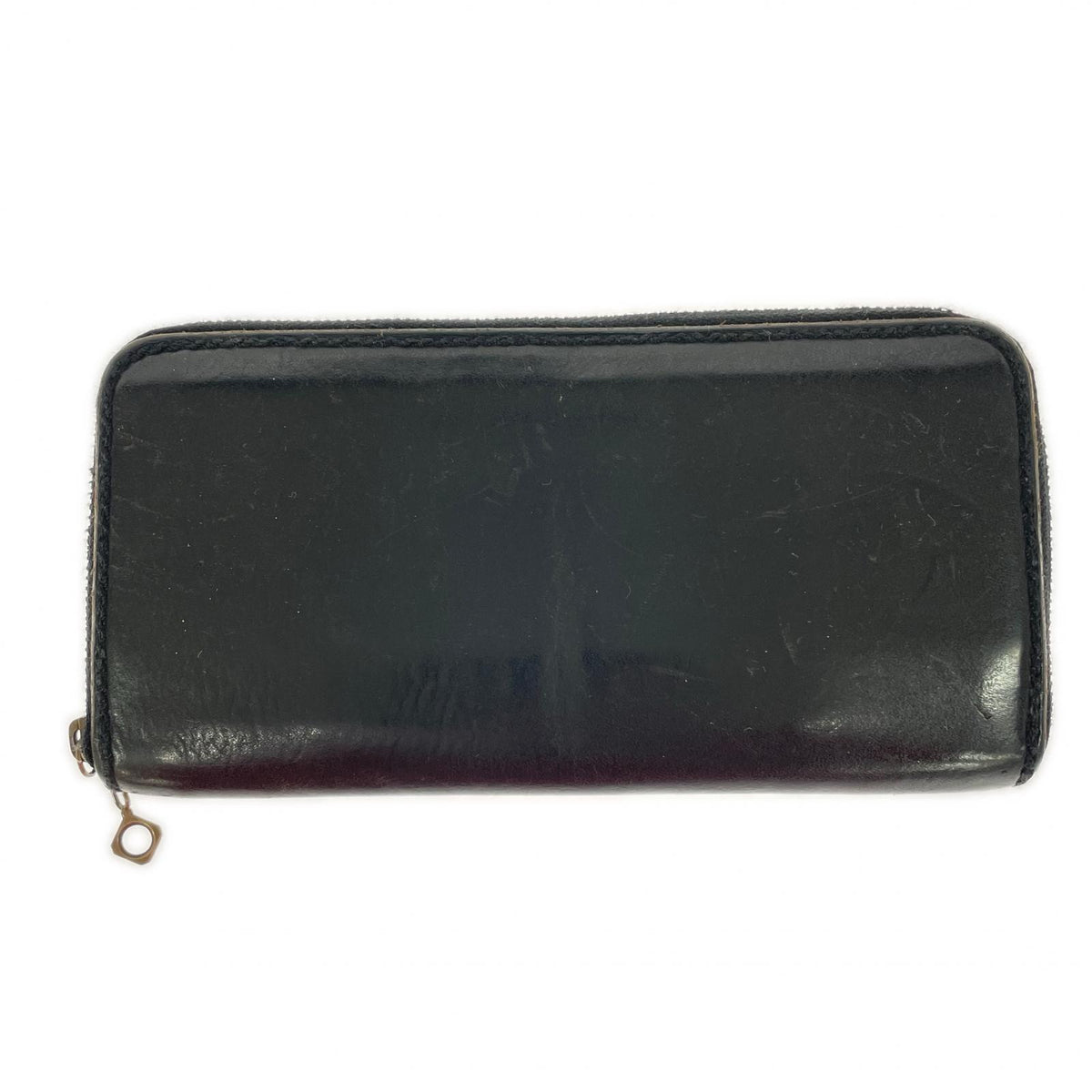長財布 PORTER GRUNGE レザー ラウンドジップ 黒 ブラック