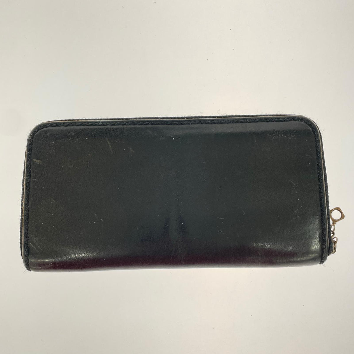 長財布 PORTER GRUNGE レザー ラウンドジップ 黒 ブラック