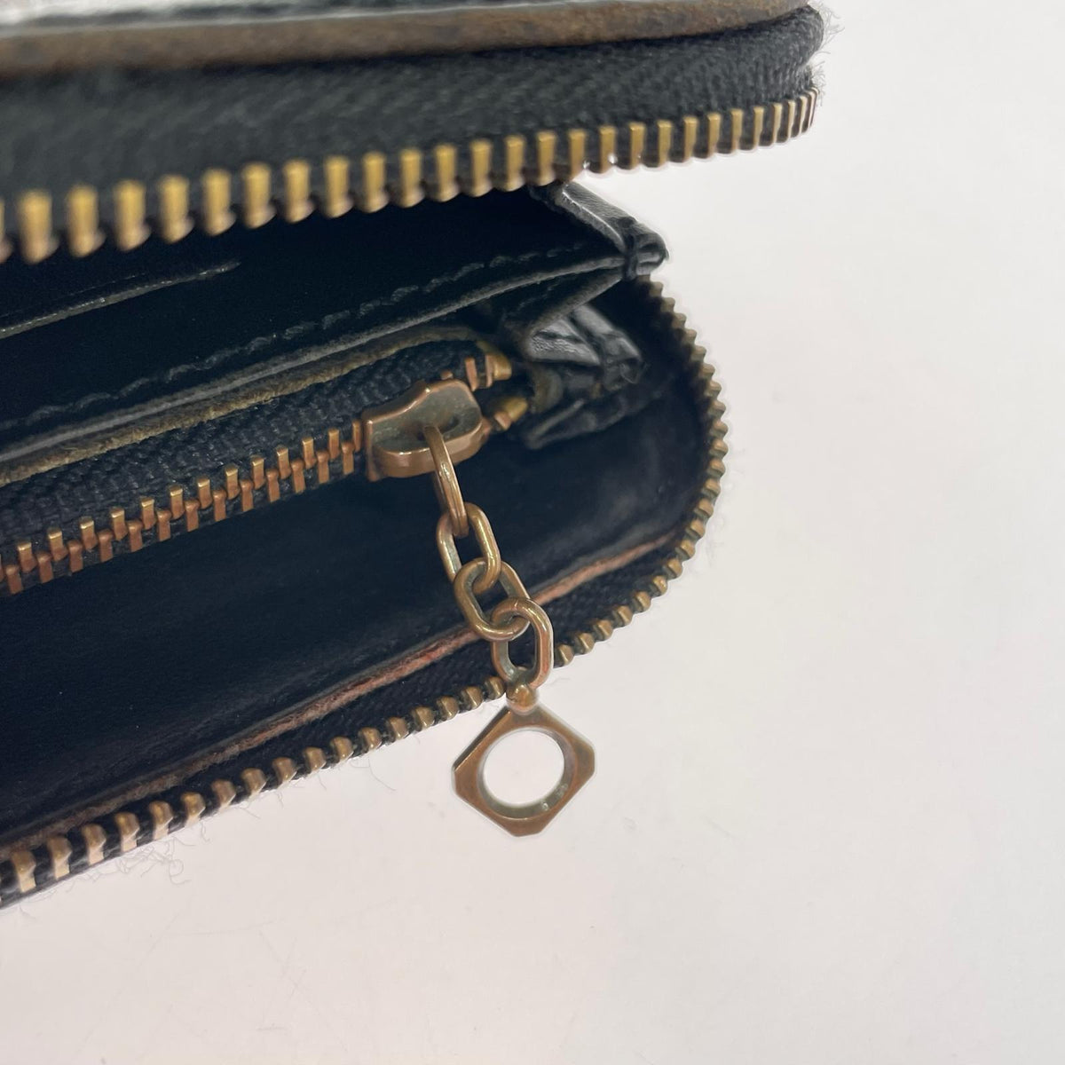 長財布 PORTER GRUNGE レザー ラウンドジップ 黒 ブラック