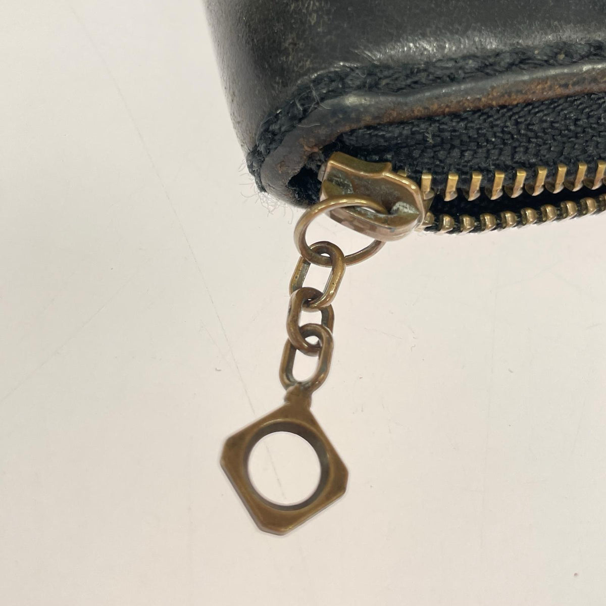 長財布 PORTER GRUNGE レザー ラウンドジップ 黒 ブラック