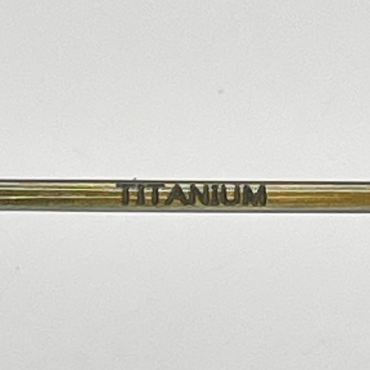 その他アクセサリー 999.9 TITANIUM メガネフレーム ゴールド