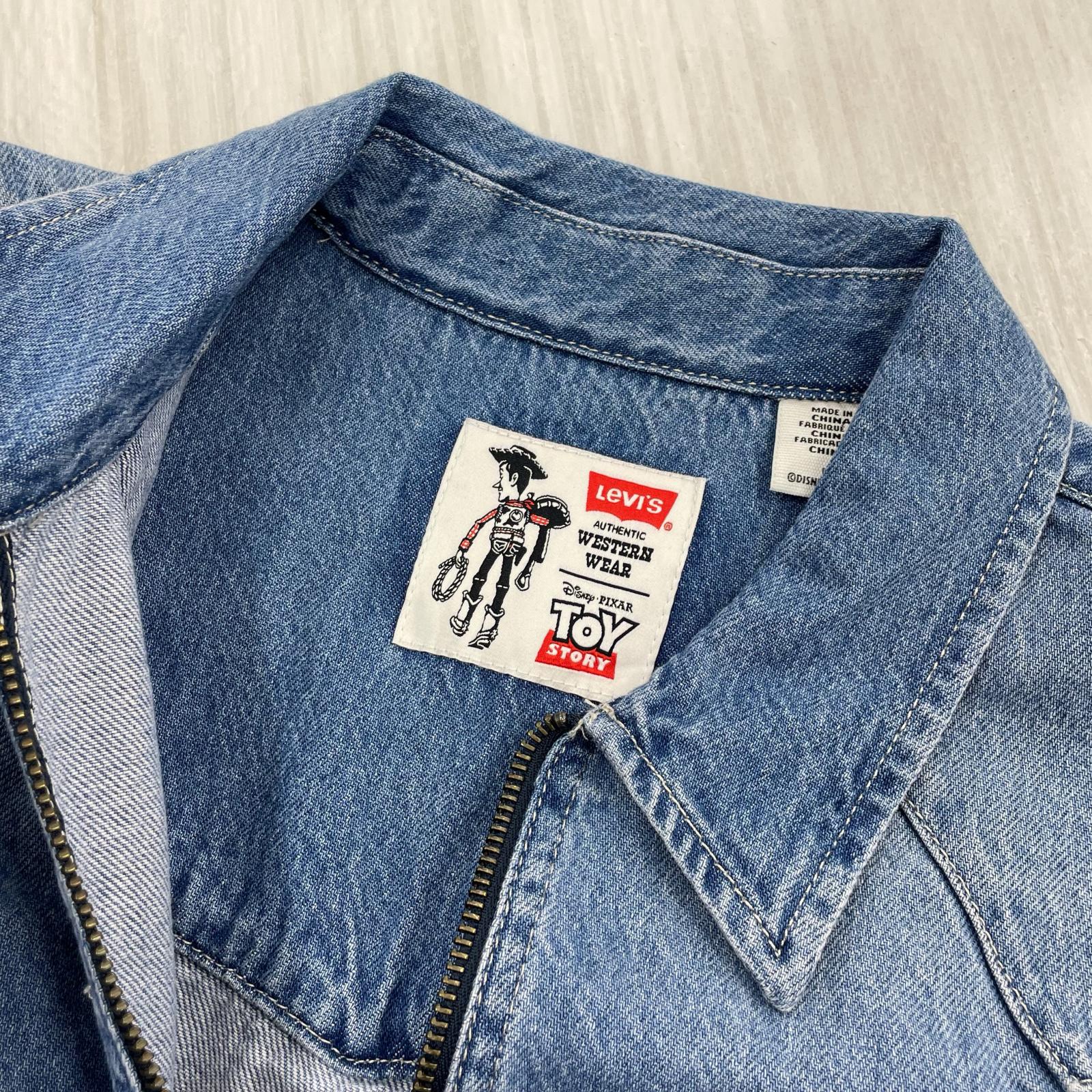 デニムジャケット x Toy Story Western Shacket M M ブルー