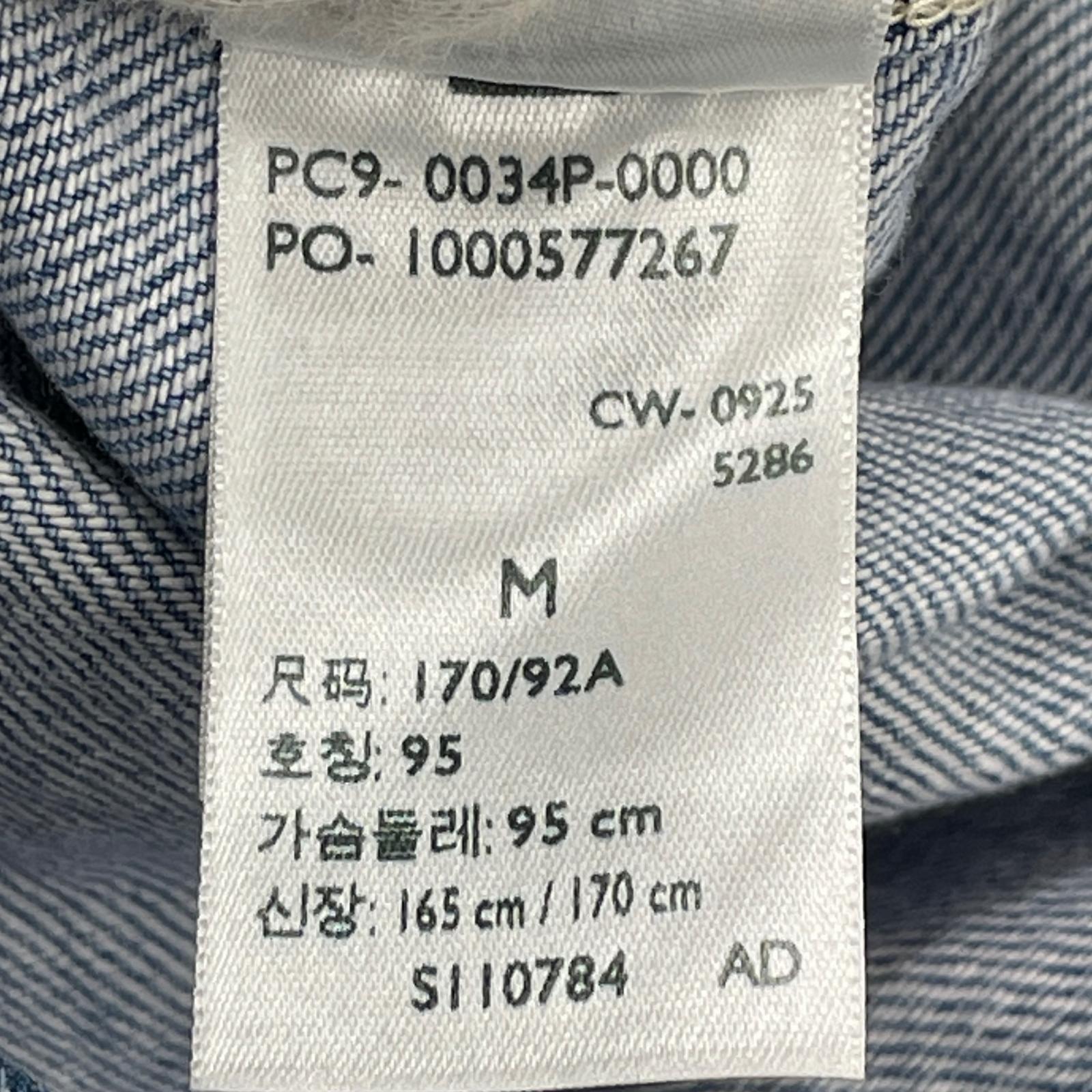 デニムジャケット x Toy Story Western Shacket M M ブルー