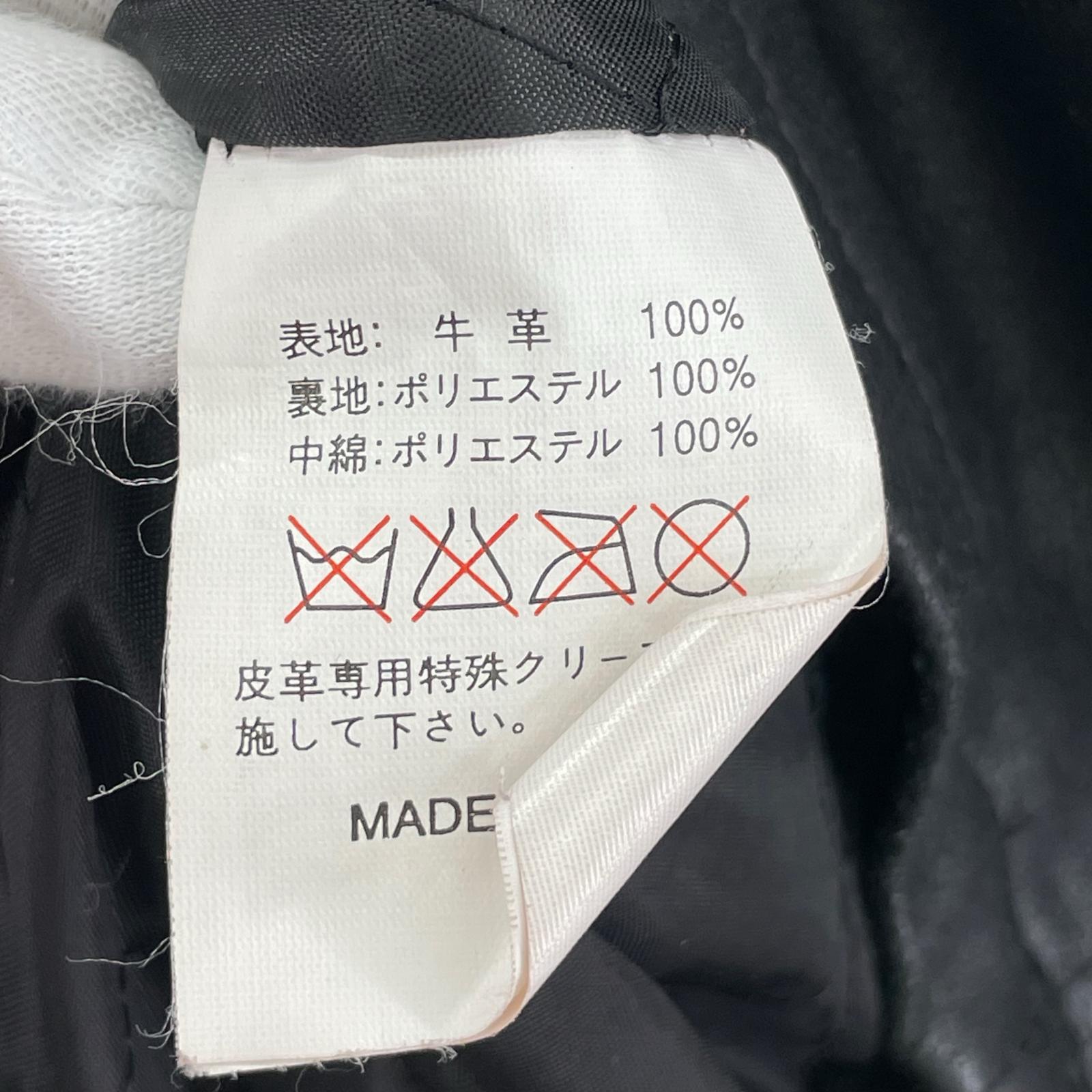 ジャケット TED COMPANY MR.TEDMAN INC. ライダースジャケット 40　ブラック 40 ブラック