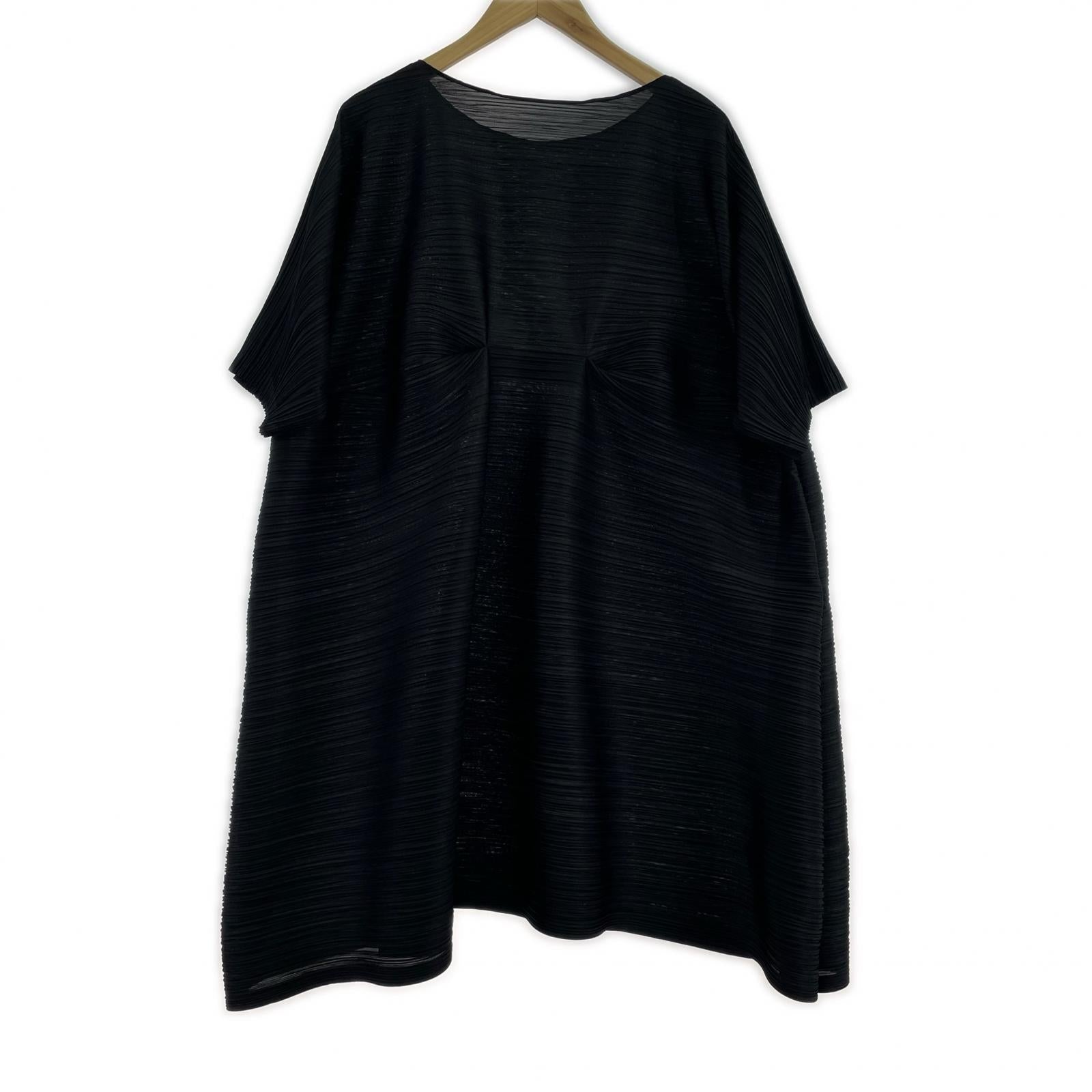 半袖Ｔシャツ PLEATS PLEASE S/Sプリーツカットソー　黒　5