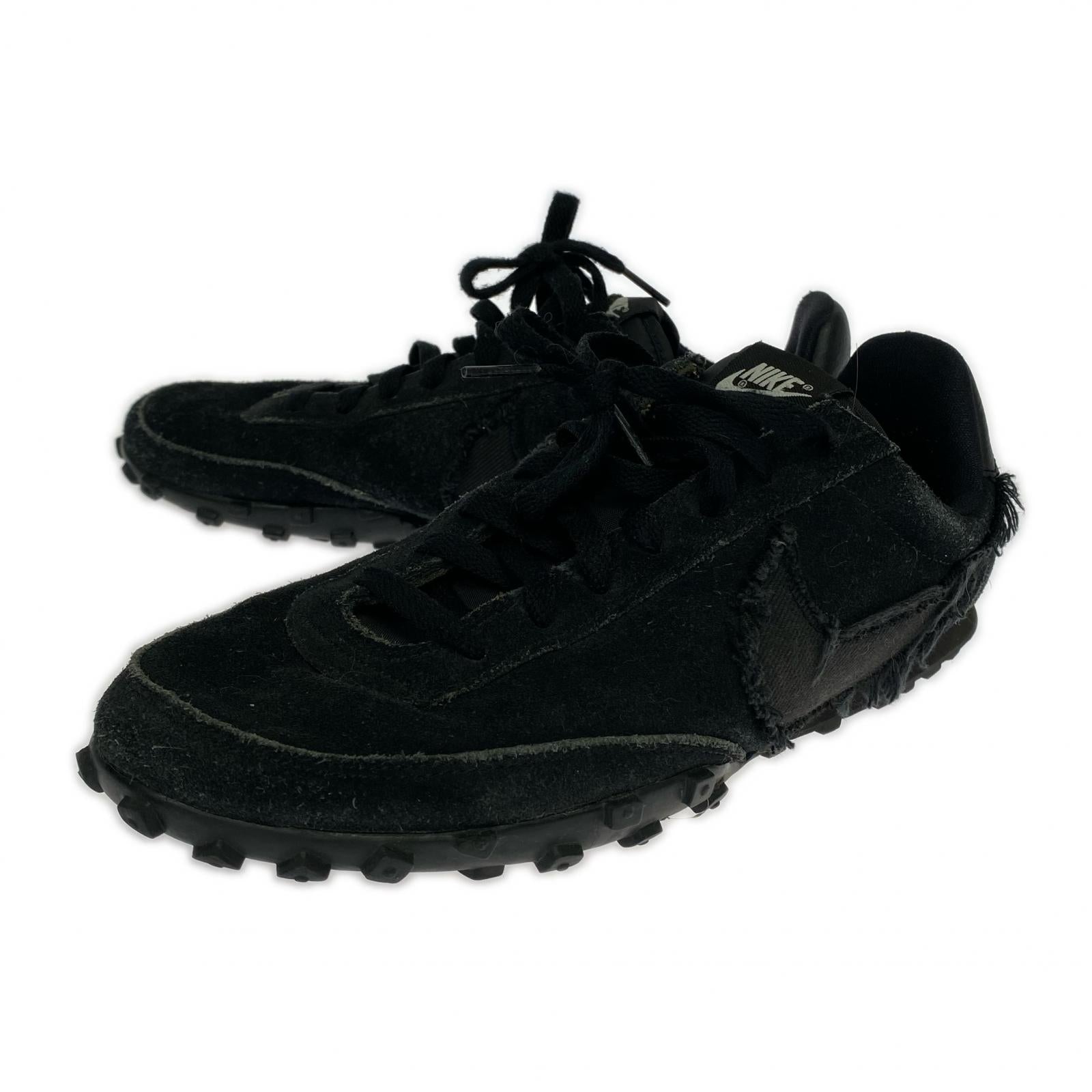 スニーカー COMME des GARCONS × Nike Waffle Racer 27cm (US9 UK8 1/2 EU44) ブラック