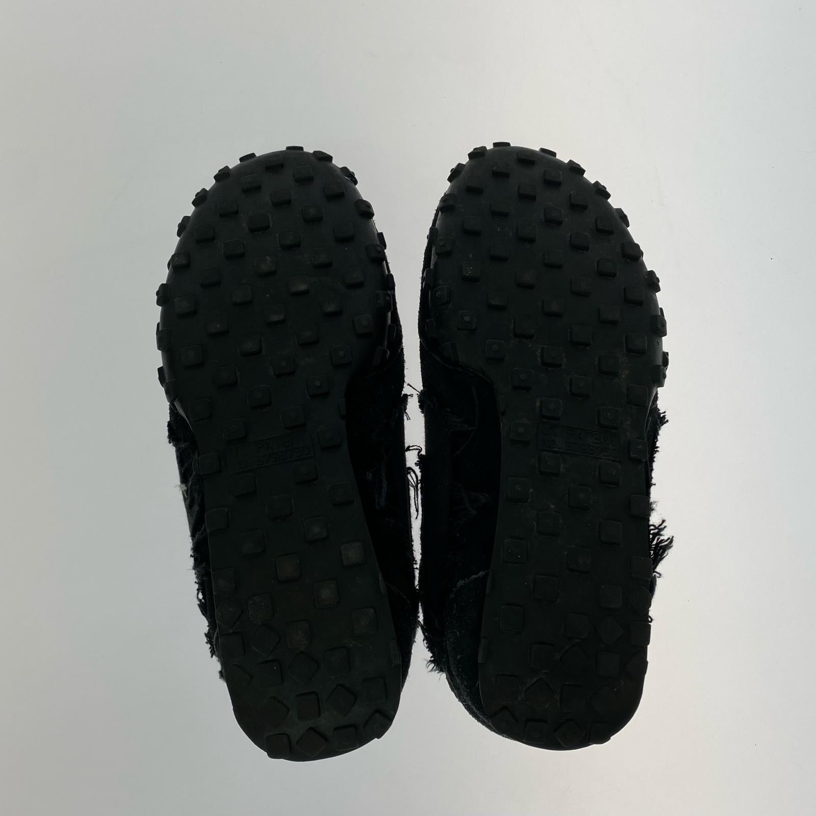 スニーカー COMME des GARCONS × Nike Waffle Racer 27cm (US9 UK8 1/2 EU44) ブラック