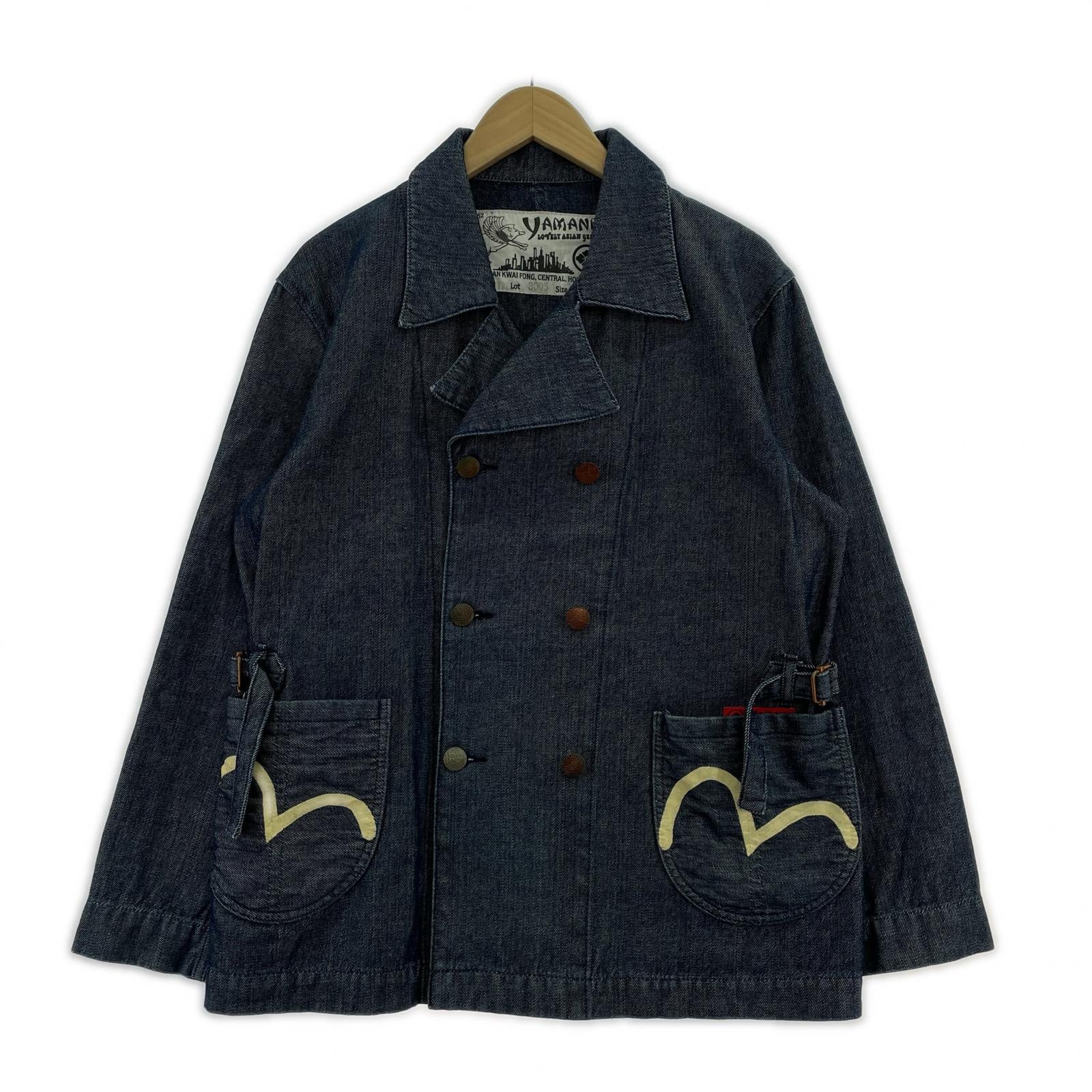 ジャケット YAMANE デニムコート カモメ (38) 38 ブルー
