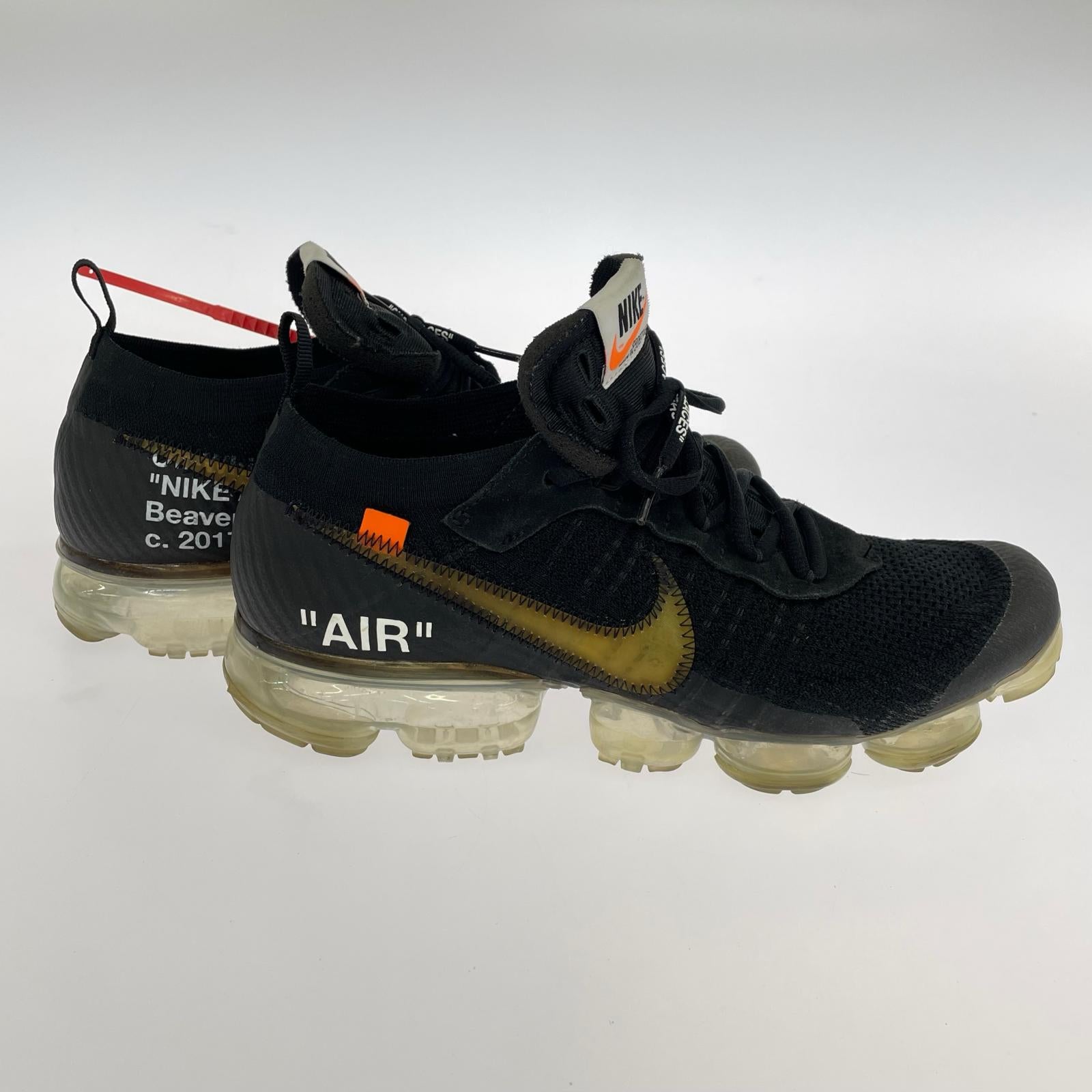 スニーカー ×off white AIR VAPORMAX FK 28.0cm 28cm (US10 UK9 1/2 EU46) ブラック