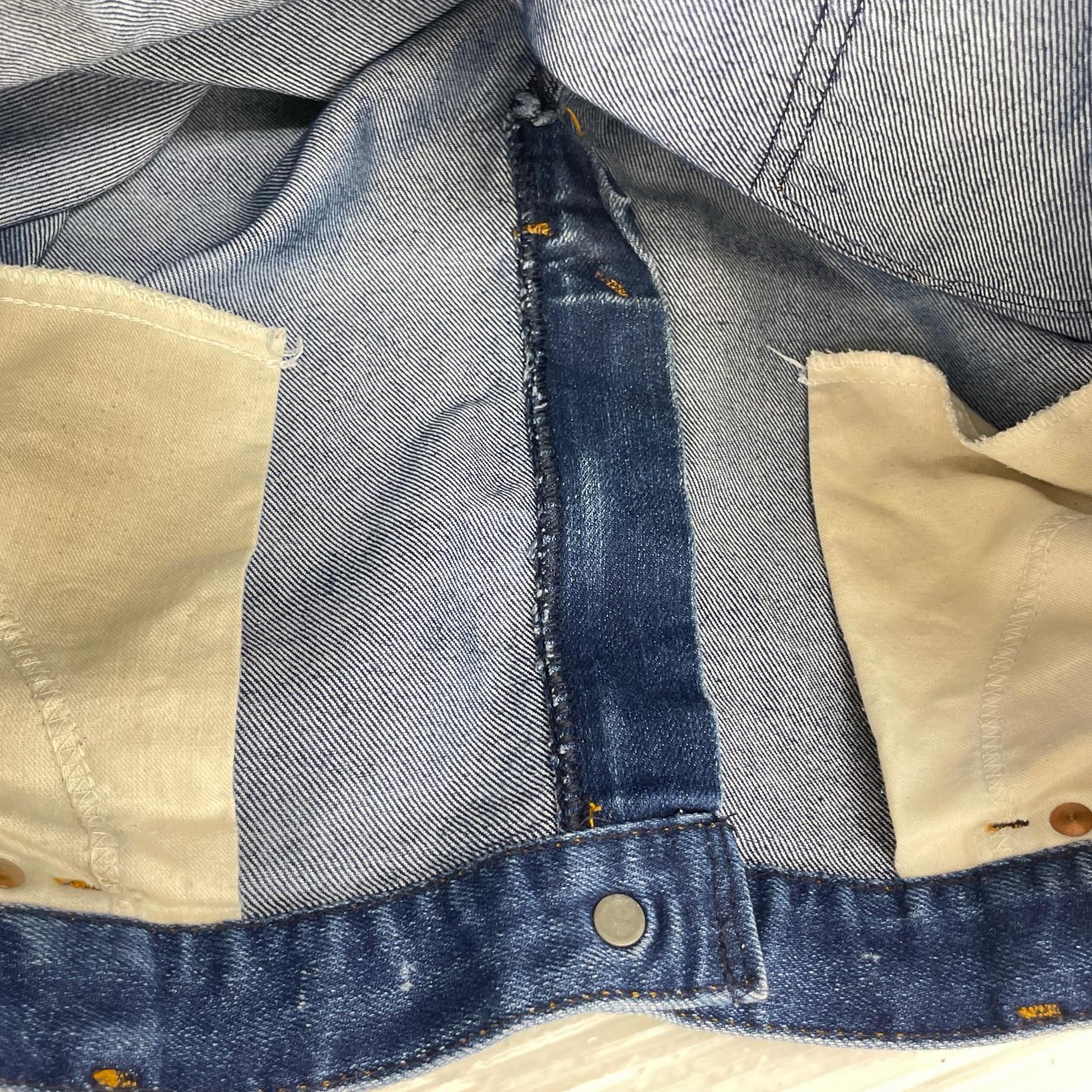 パンツ misses DENIM 80s デニム ネイビー