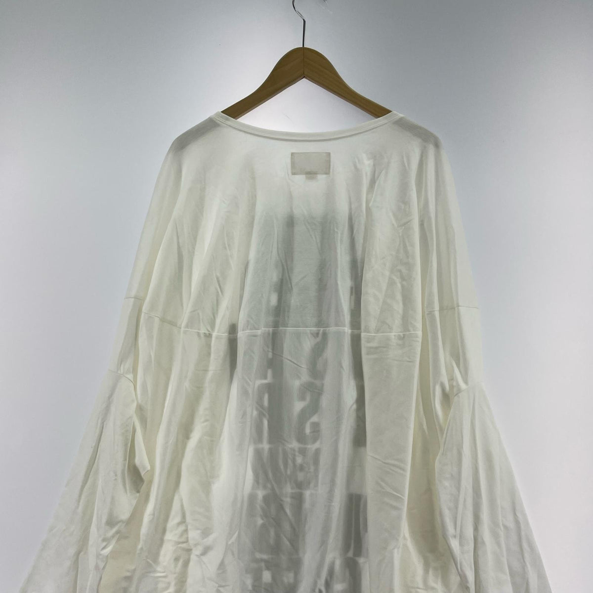 長袖Ｔシャツ ORIMI 25ss LONG STYLE TEXTED T-SHIRT L ホワイト