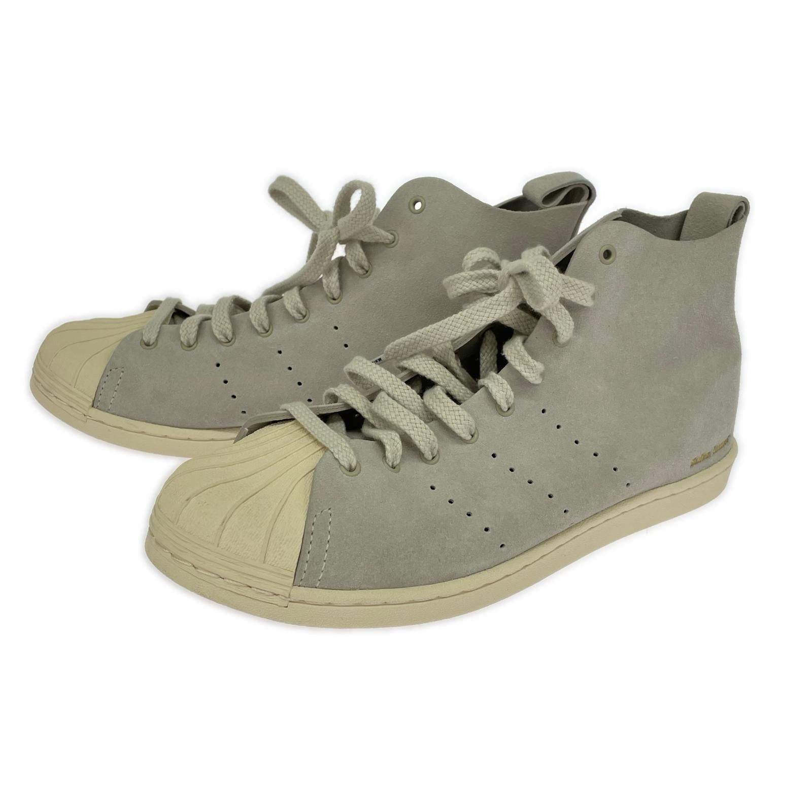 スニーカー ×Wales Bonner Superstar Hi Mist Stone 26cm (US8 UK7 1/2 EU42) ベージュ