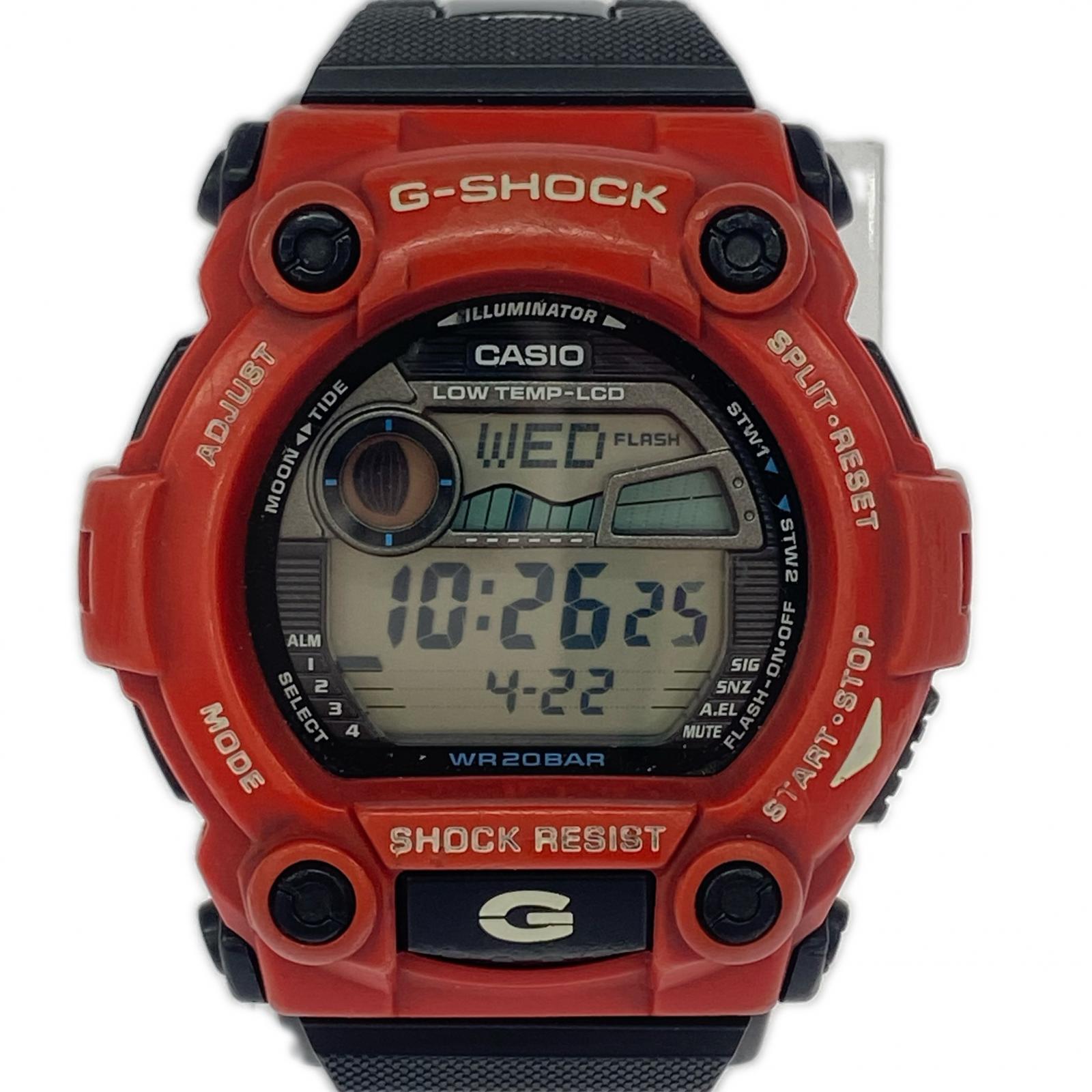 腕時計 G-7900A/デジタル/RED