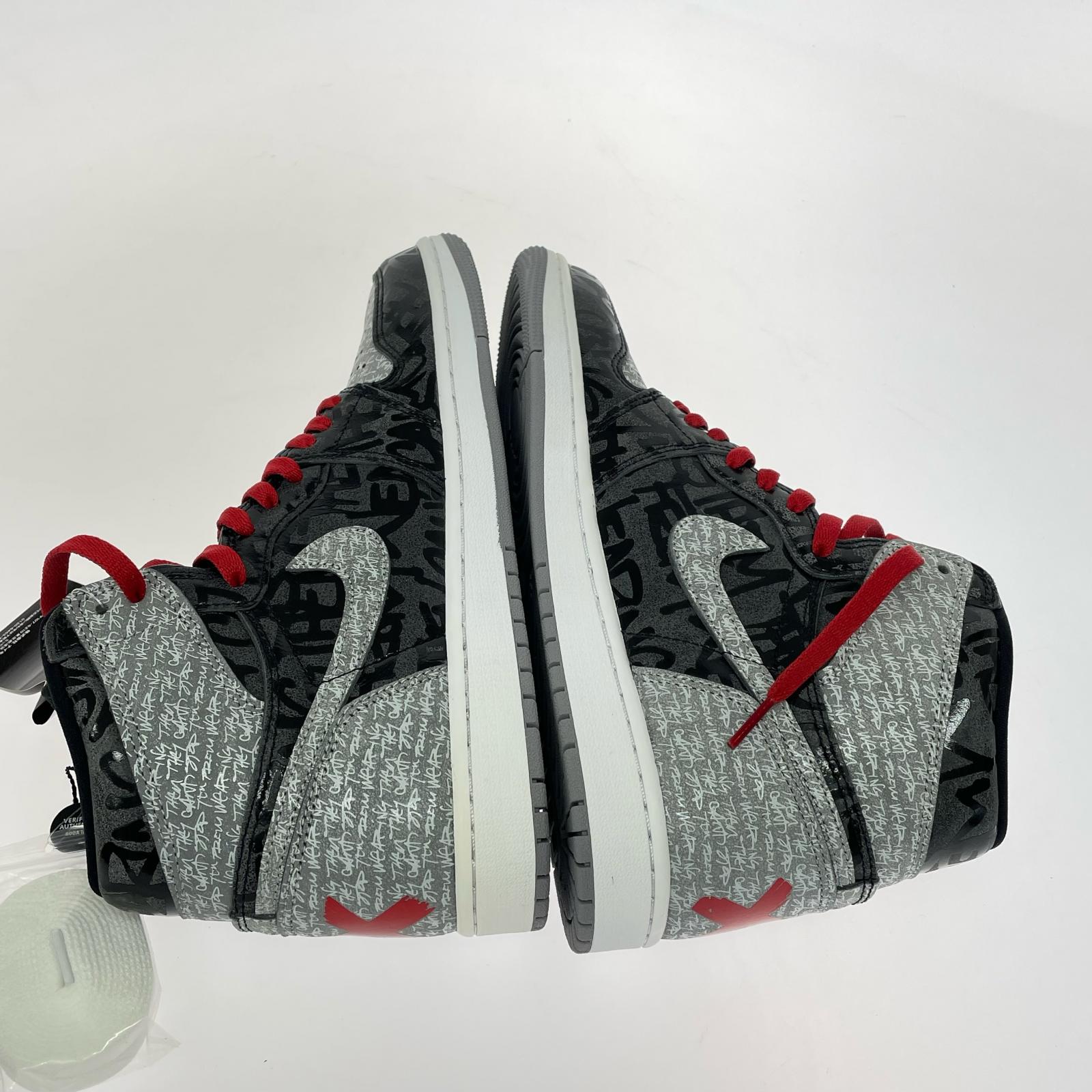 スニーカー AIR JORDAN 1 RETRO HI OG 27.5cm (US9 1/2 UK9 EU45) グレー