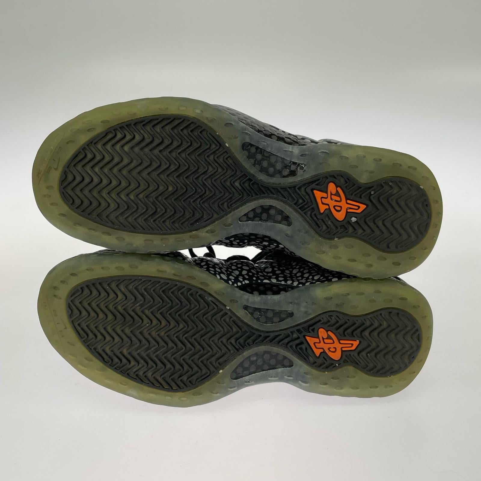 スニーカー AIR FOAMPOSITE ONE SAFARI 26.0 26cm (US8 UK7 1/2 EU42) ブラック