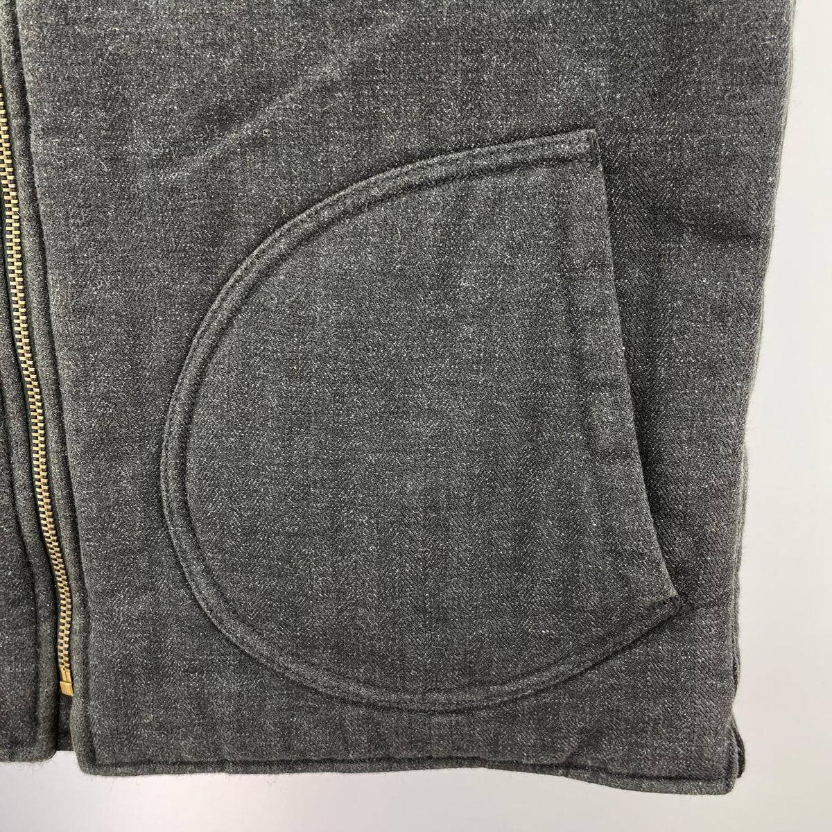 ジャケット TROPHY CLOTHING 中綿ベスト グレー 40 40 グレー