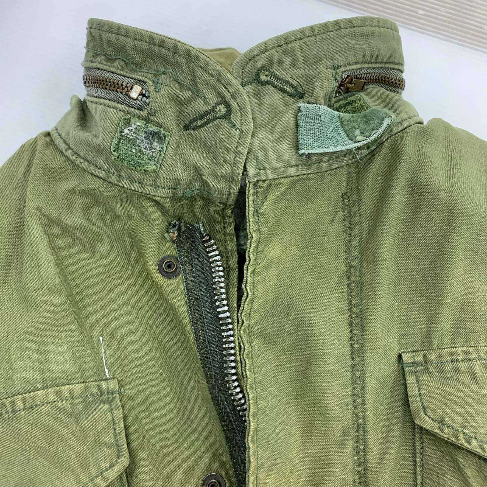 ミリタリージャケット M-65 フィールドジャケット SCOVILLジップ カーキ