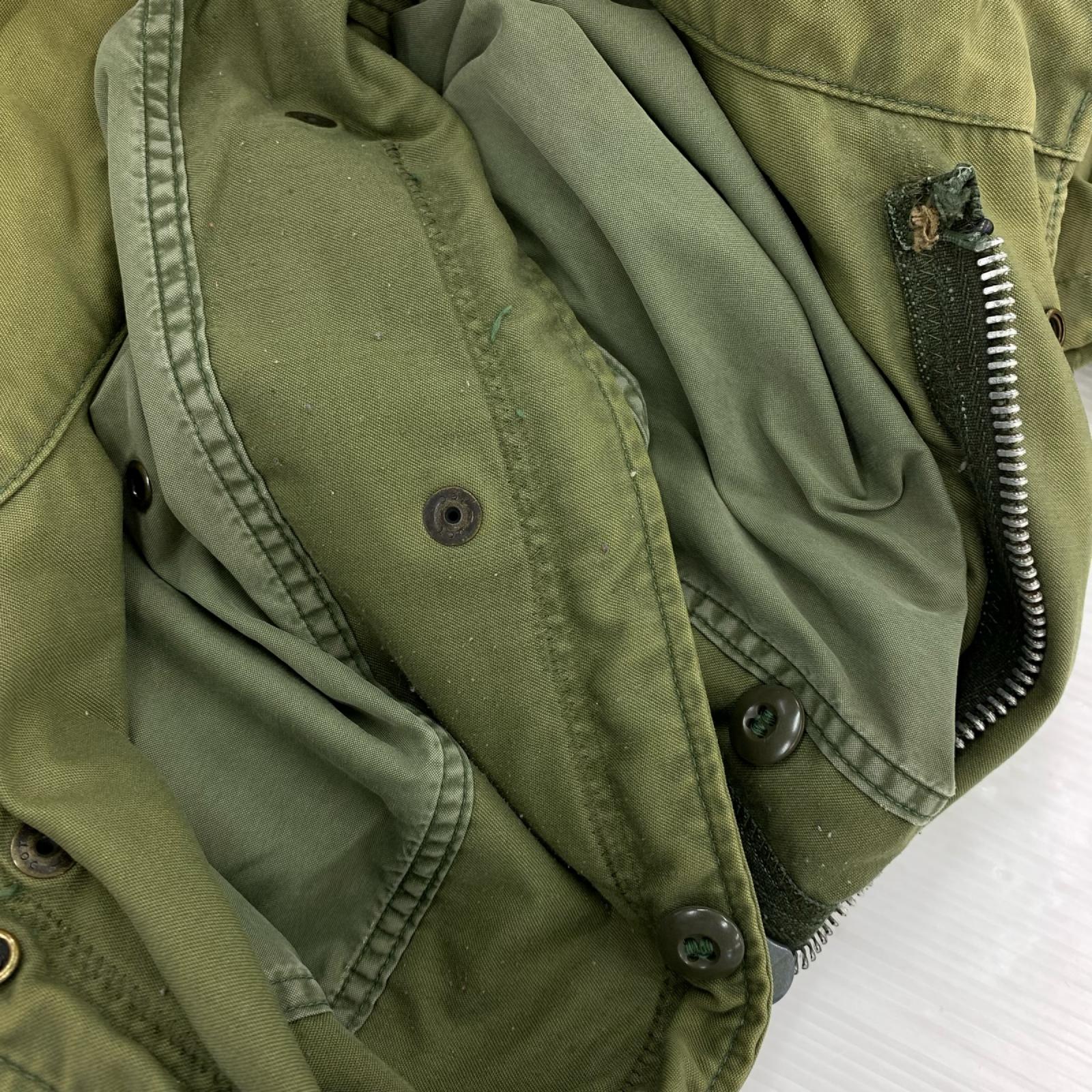 ミリタリージャケット M-65 フィールドジャケット SCOVILLジップ カーキ
