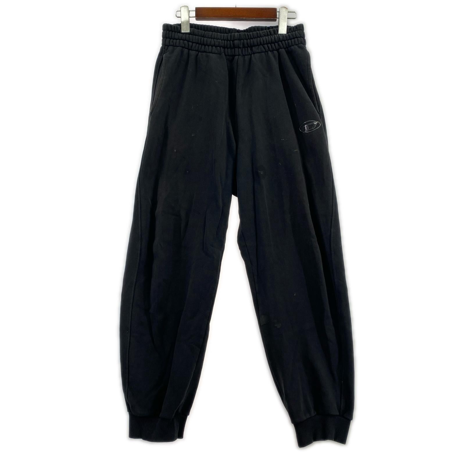 パンツ DIESEL ロゴスウェットパンツ S BLK S ブラック