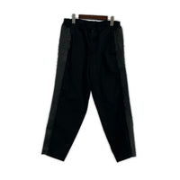 パンツ COMME des GARCONS HOMME PLUS ｻｲﾄﾞPUﾚｻﾞｰ ｳｰﾙ ｲｰｼﾞｰｽﾗｯｸｽ M ﾌﾞﾗｯｸ M ブラック