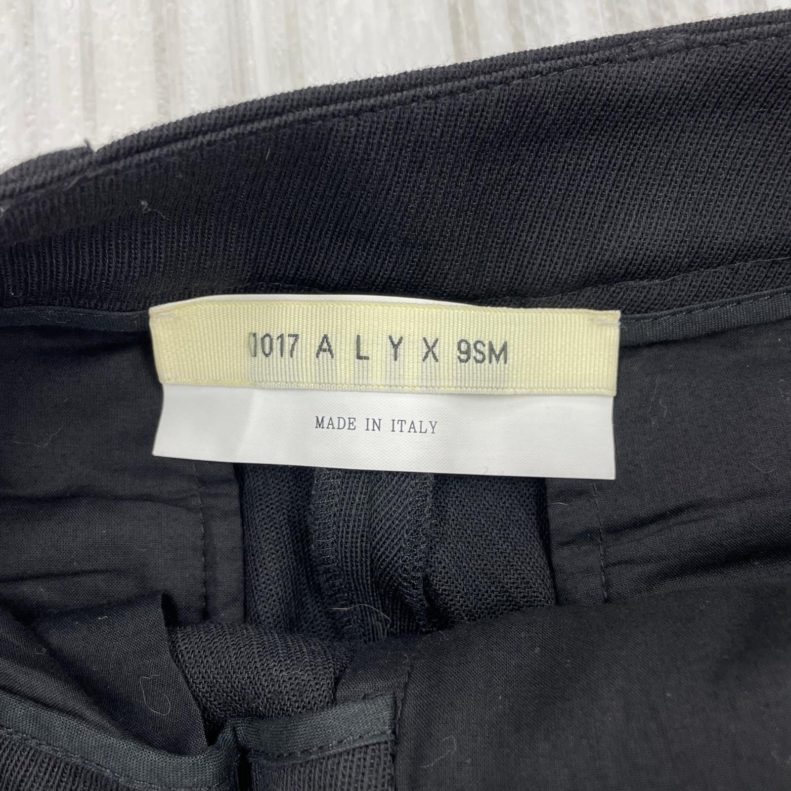 パンツ 1017 ALYX 9SM タクティカルスラックス 46 ブラック 44 ブラック