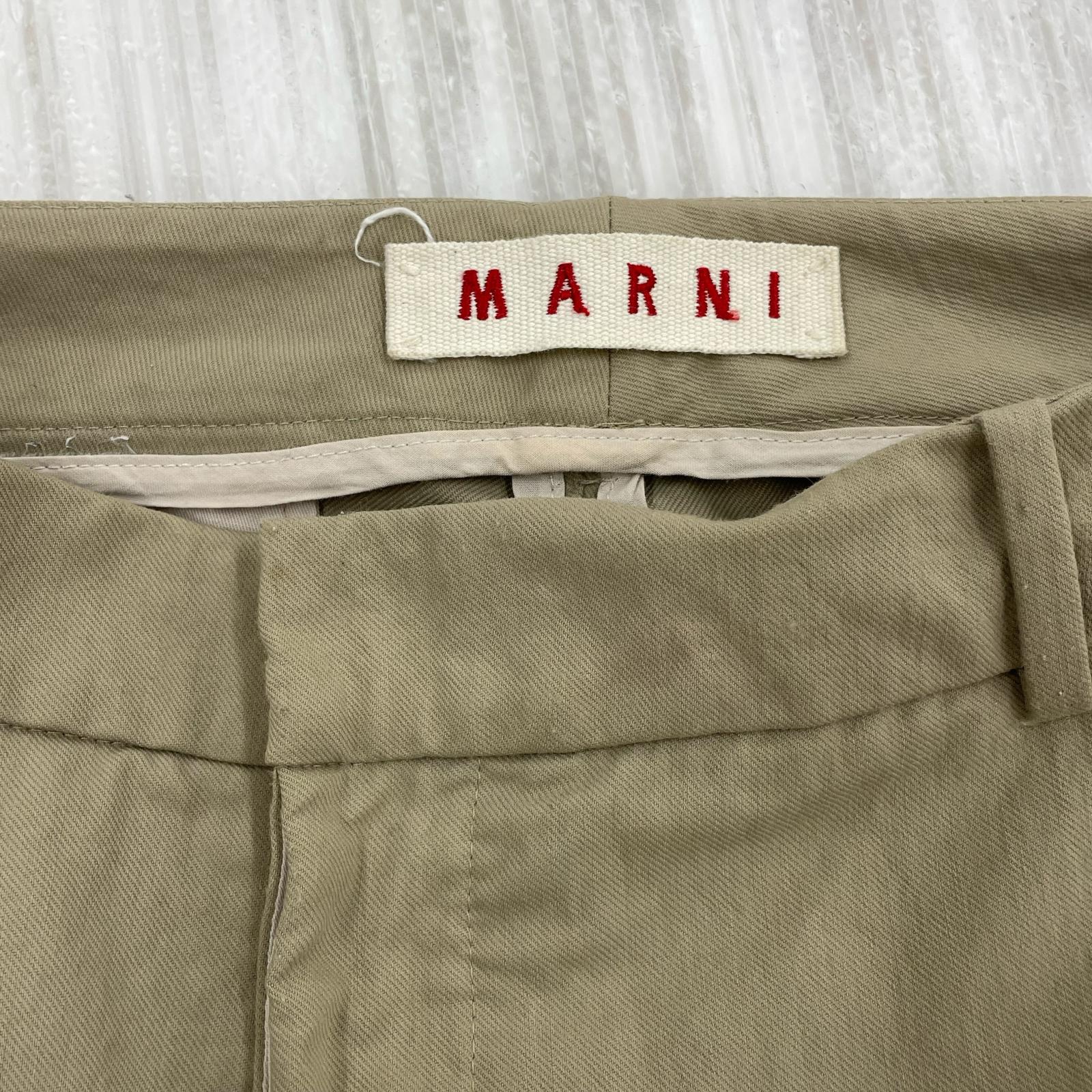 パンツ MARNI チノスラックス 42 ベージュ 42 ベージュ
