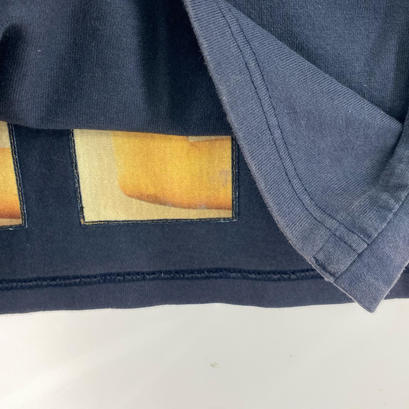 長袖Ｔシャツ UNDERCOVER FUCK刺繍 ボートネックカットソー 2 ネイビー 2 ネイビー
