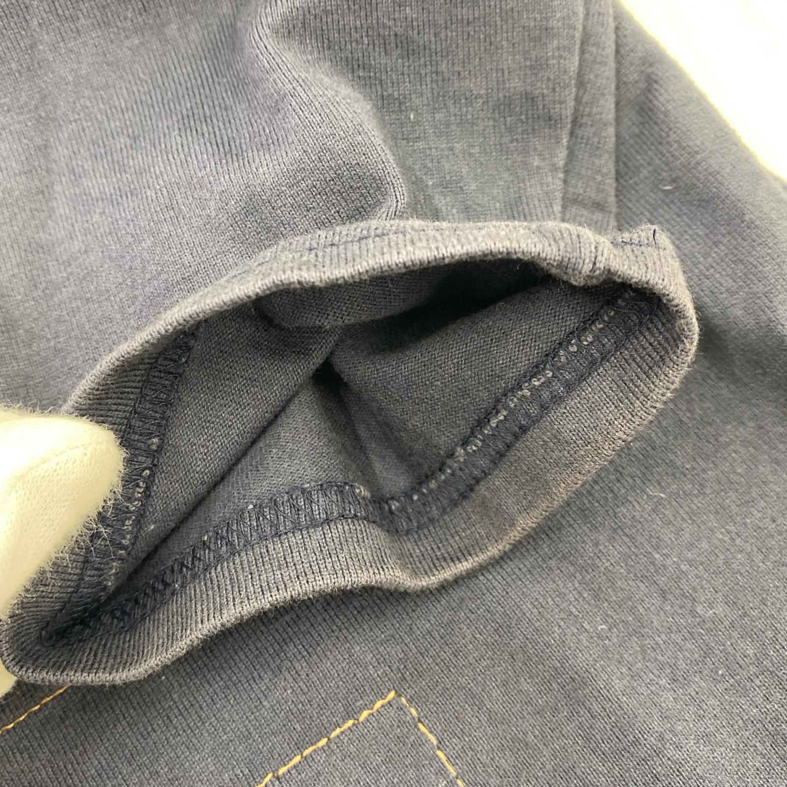 長袖Ｔシャツ UNDERCOVER FUCK刺繍 ボートネックカットソー 2 ネイビー 2 ネイビー