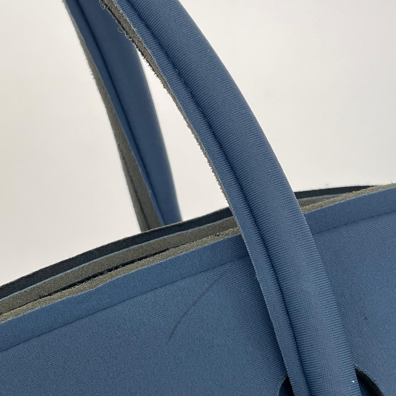 トートバッグ save my bag イタリア製、ネイビー ネイビー