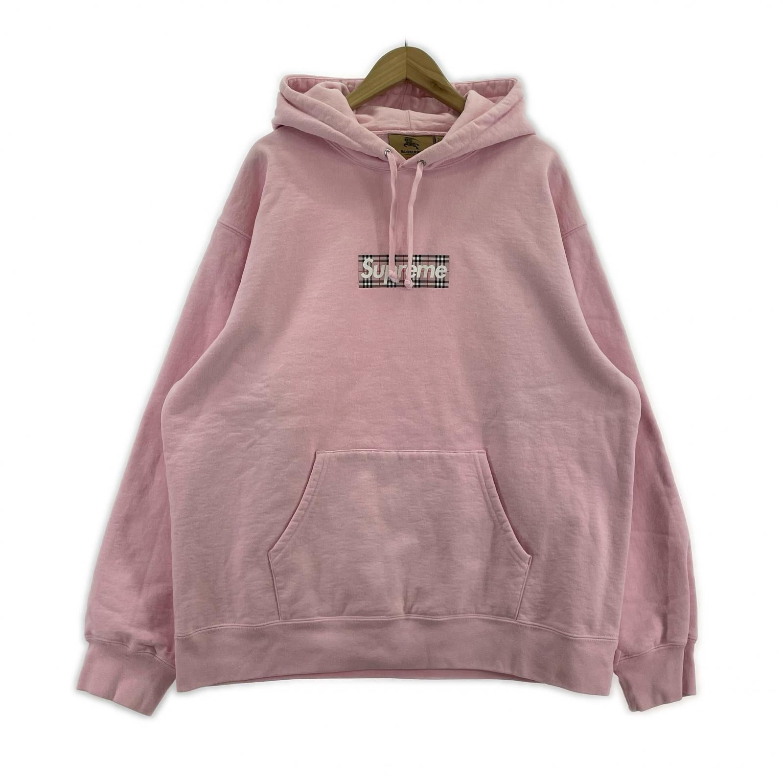 パーカー Box Logo Hooded Sweatshirt ピンク XL ピンク