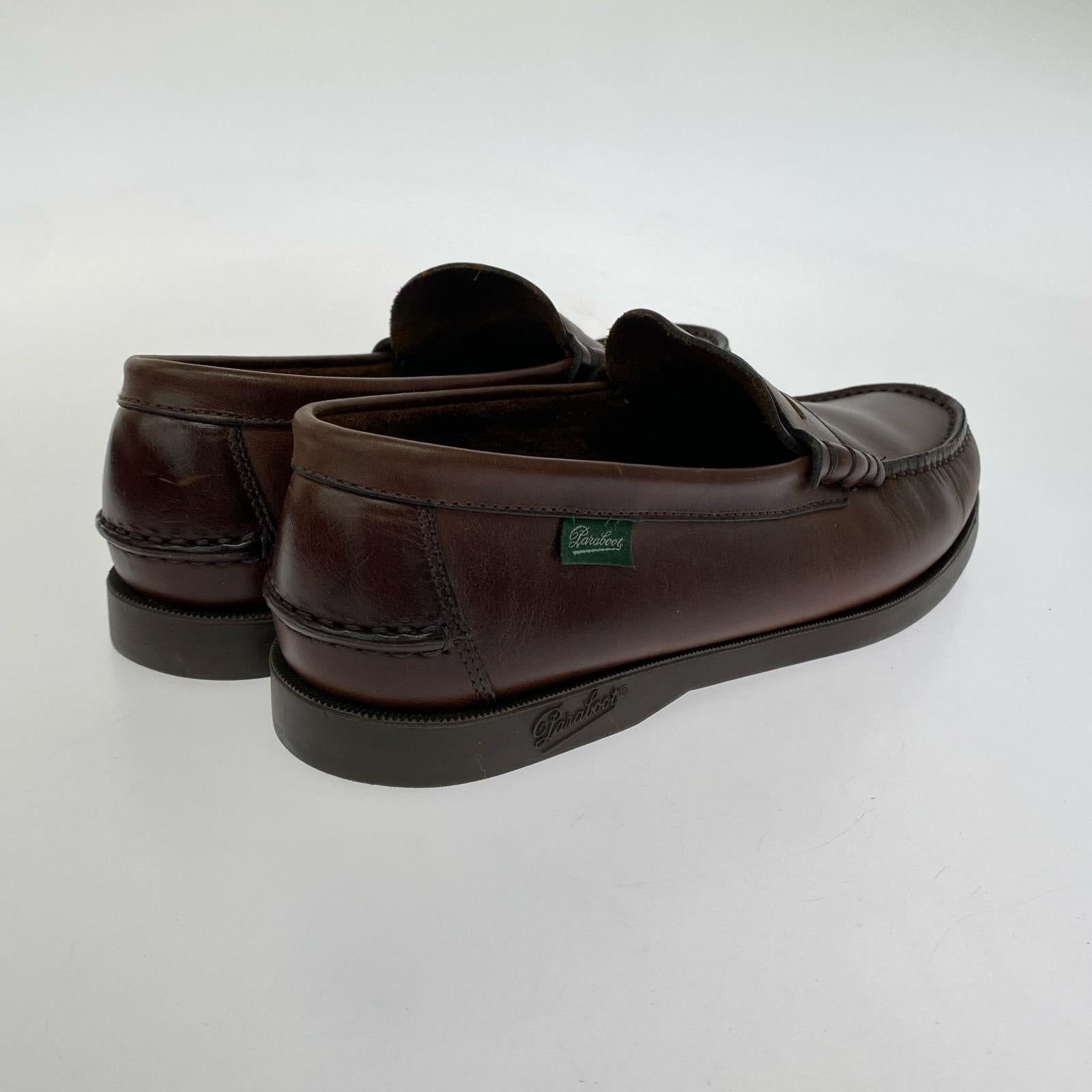 シューズ Paraboot COURAX/MARINE コインローファー 5.5 ブラウン ブラウン