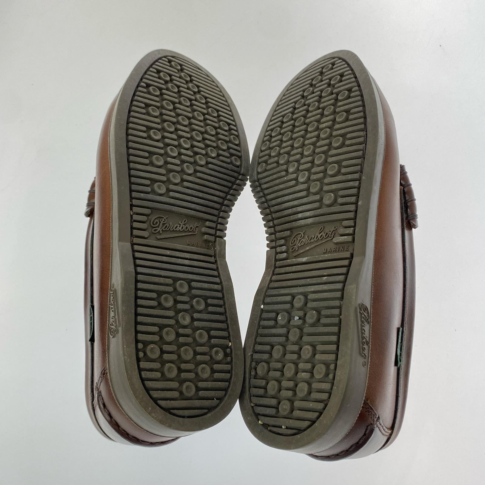 シューズ Paraboot COURAX/MARINE コインローファー 5.5 ブラウン ブラウン