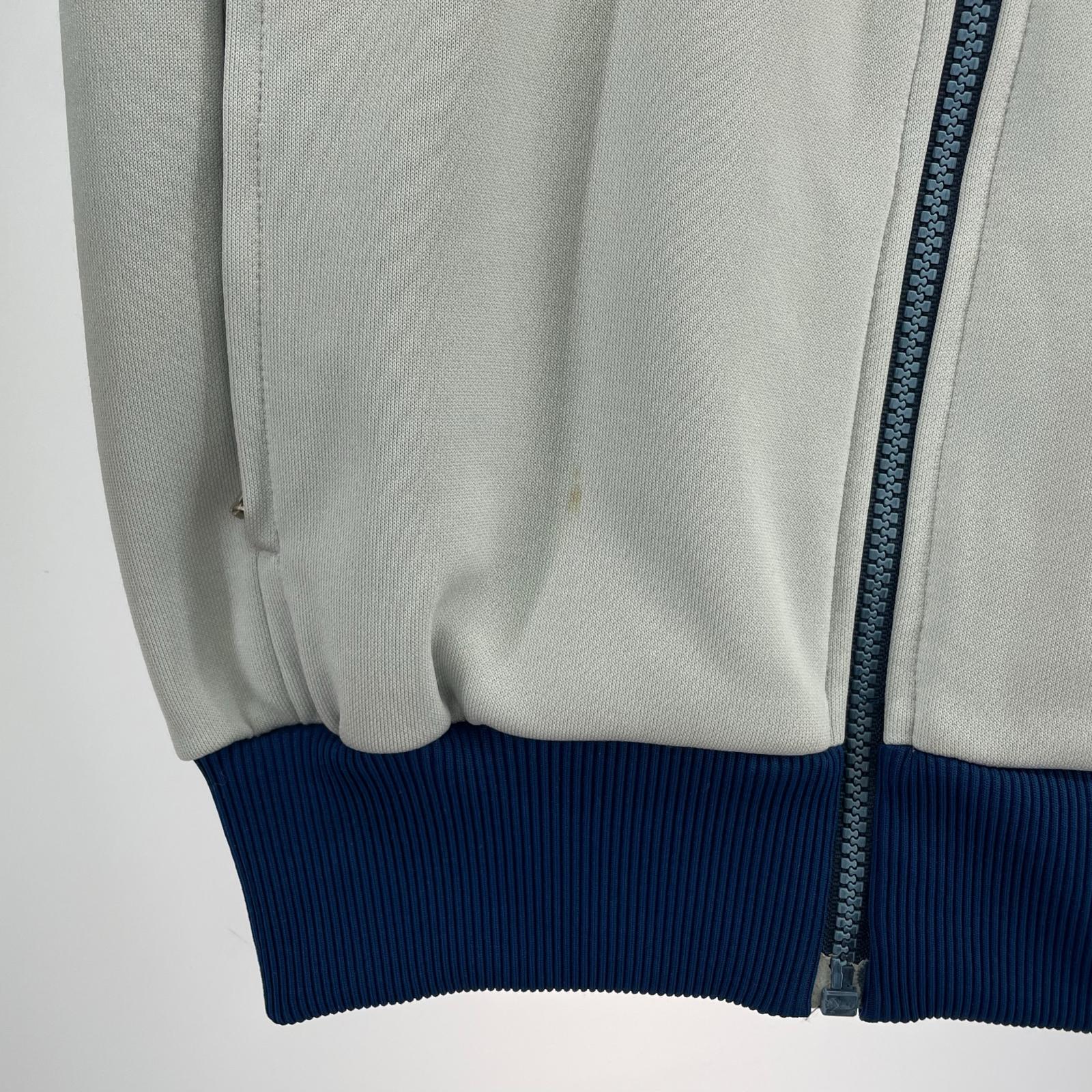 ブルゾン 80s CLUB adidas トラックジャケット (3) ブルー グレー