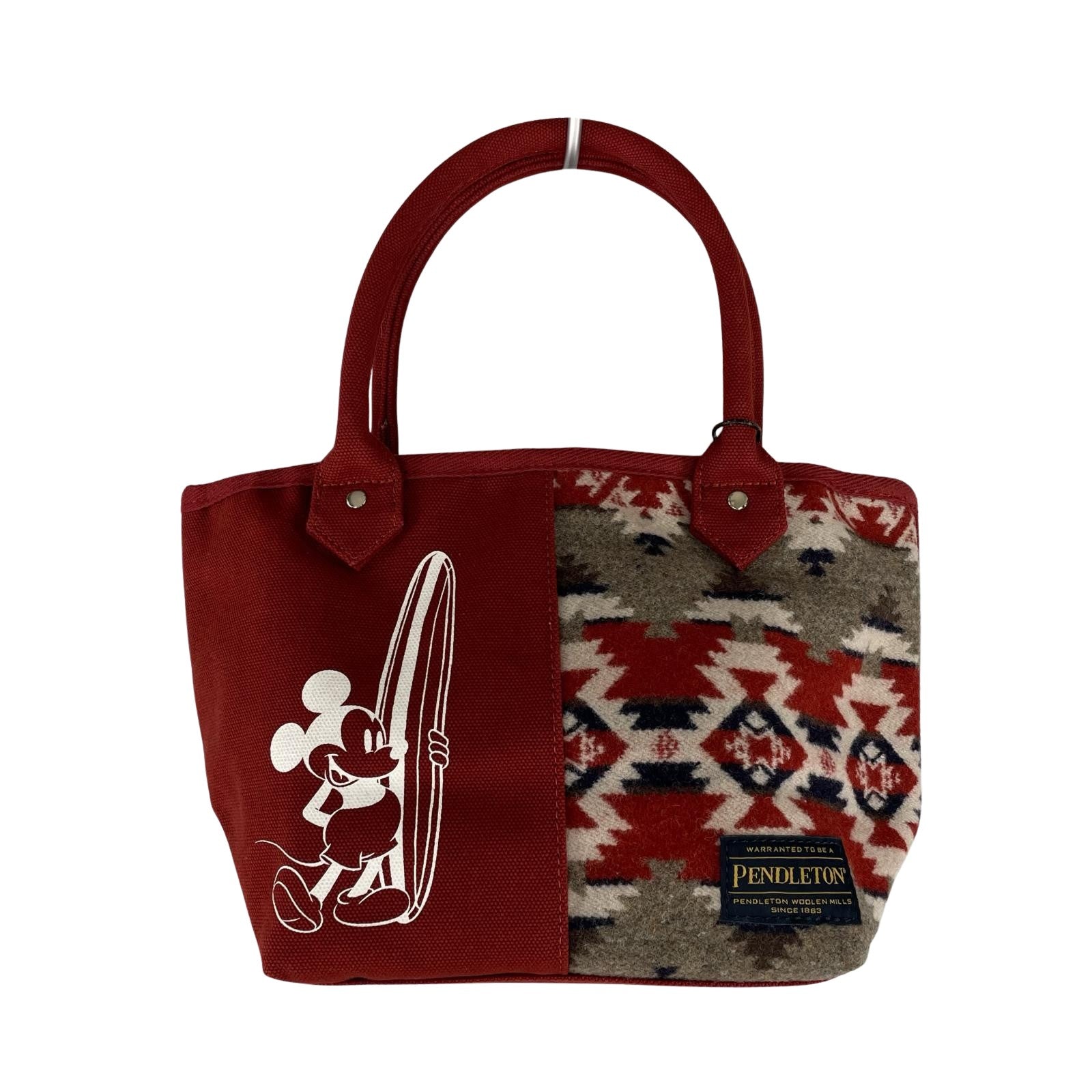 ハンドバッグ SURF MICKEY レッド