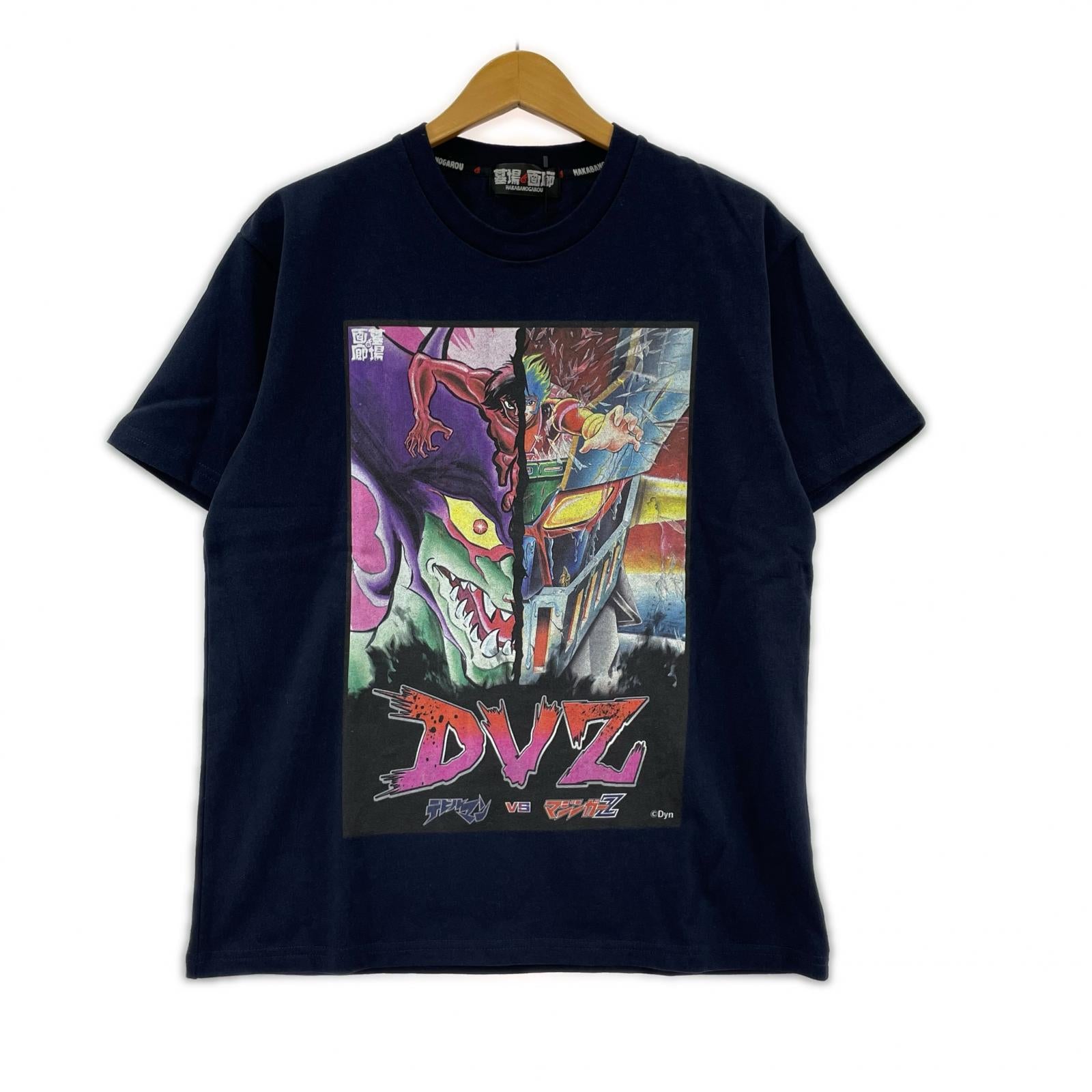 半袖Ｔシャツ 墓場の画廊 デビルマンVSマジンガーZ/DVZイベントTシャツ S NVY S ネイビー