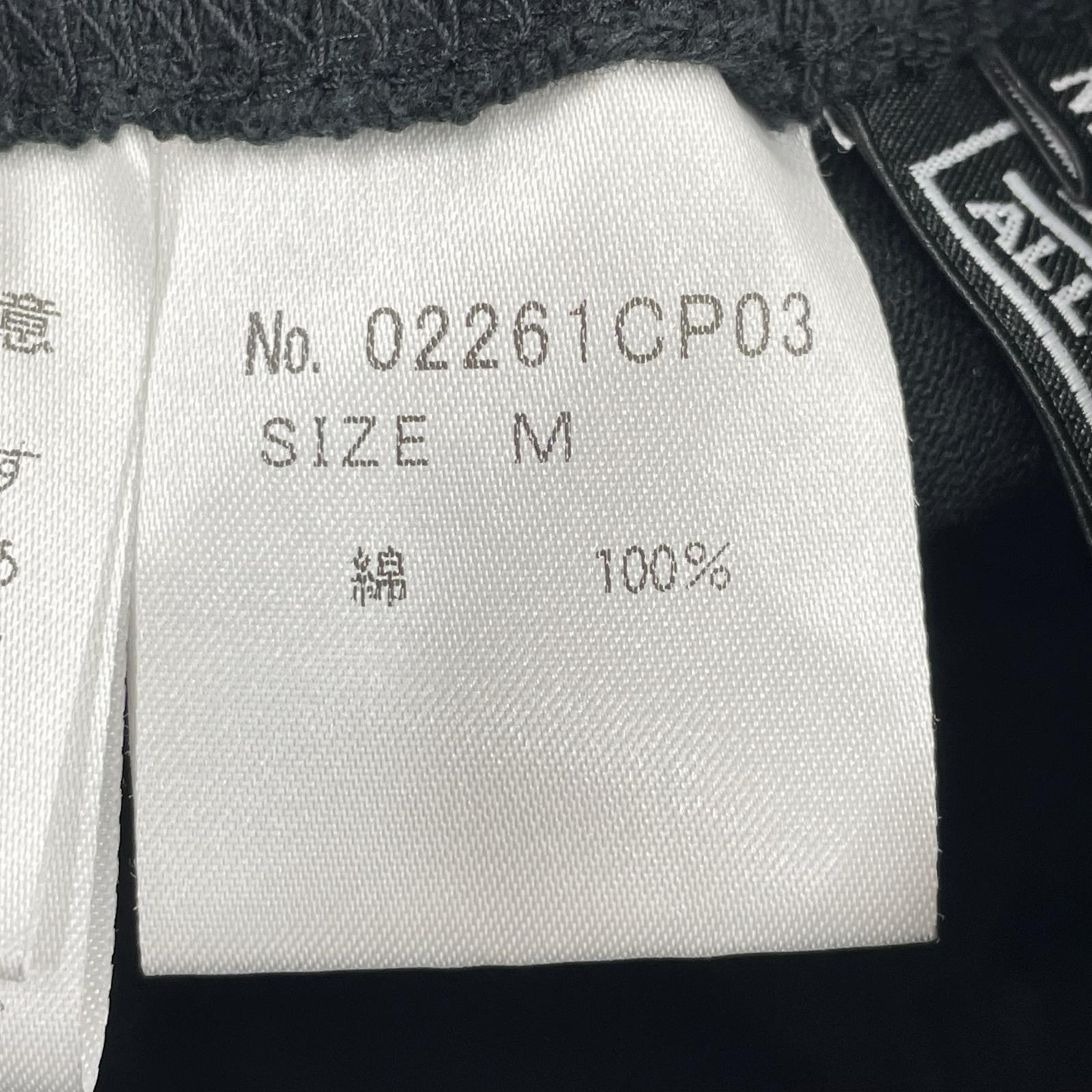 パンツ ボンテージスウェットパンツ ブラック (M) M ブラック