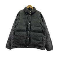 ダウンジャケット TECH 2WAY SYNTHETIC SKIN DOWN JACKET M ブラック