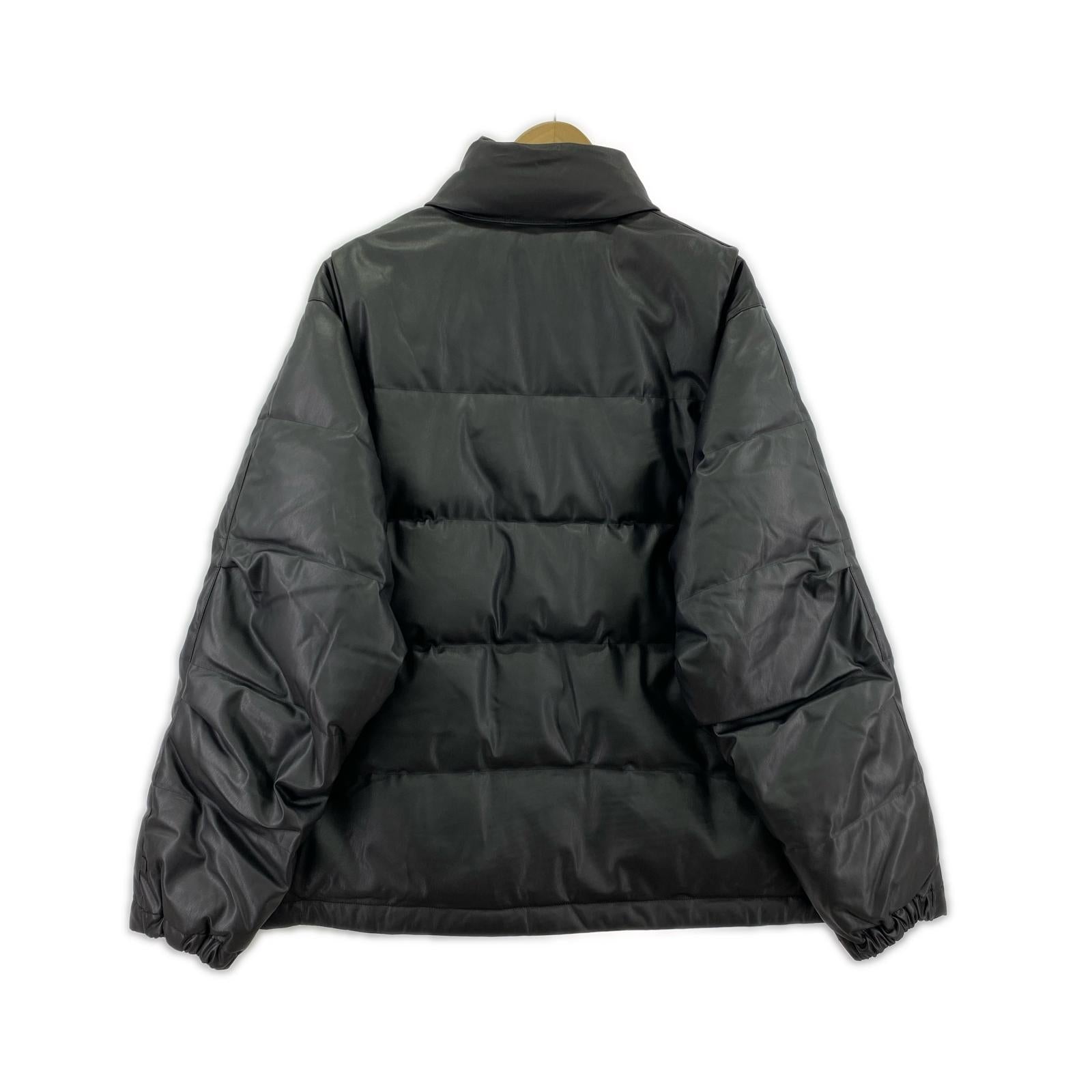 ダウンジャケット TECH 2WAY SYNTHETIC SKIN DOWN JACKET M ブラック