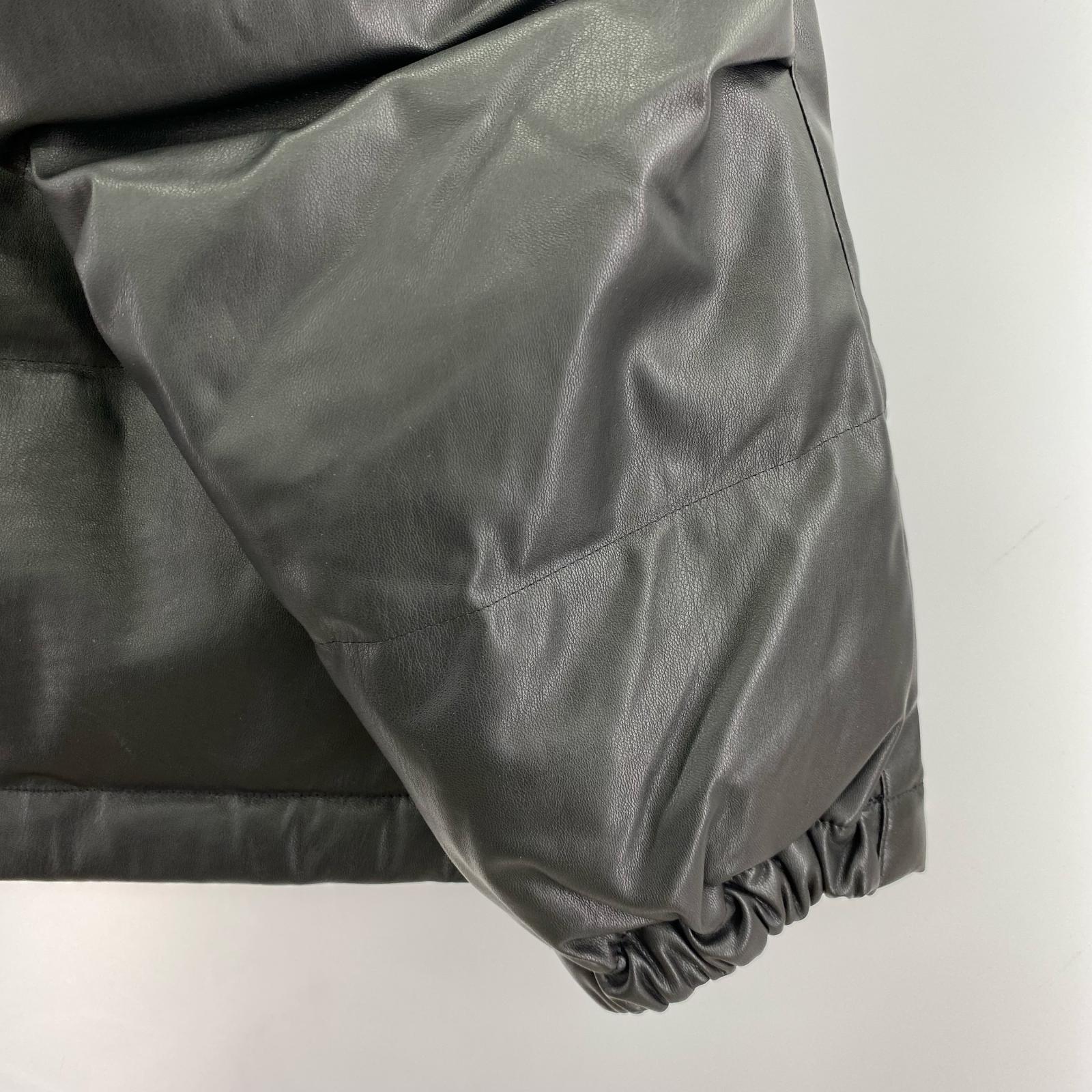 ダウンジャケット TECH 2WAY SYNTHETIC SKIN DOWN JACKET M ブラック