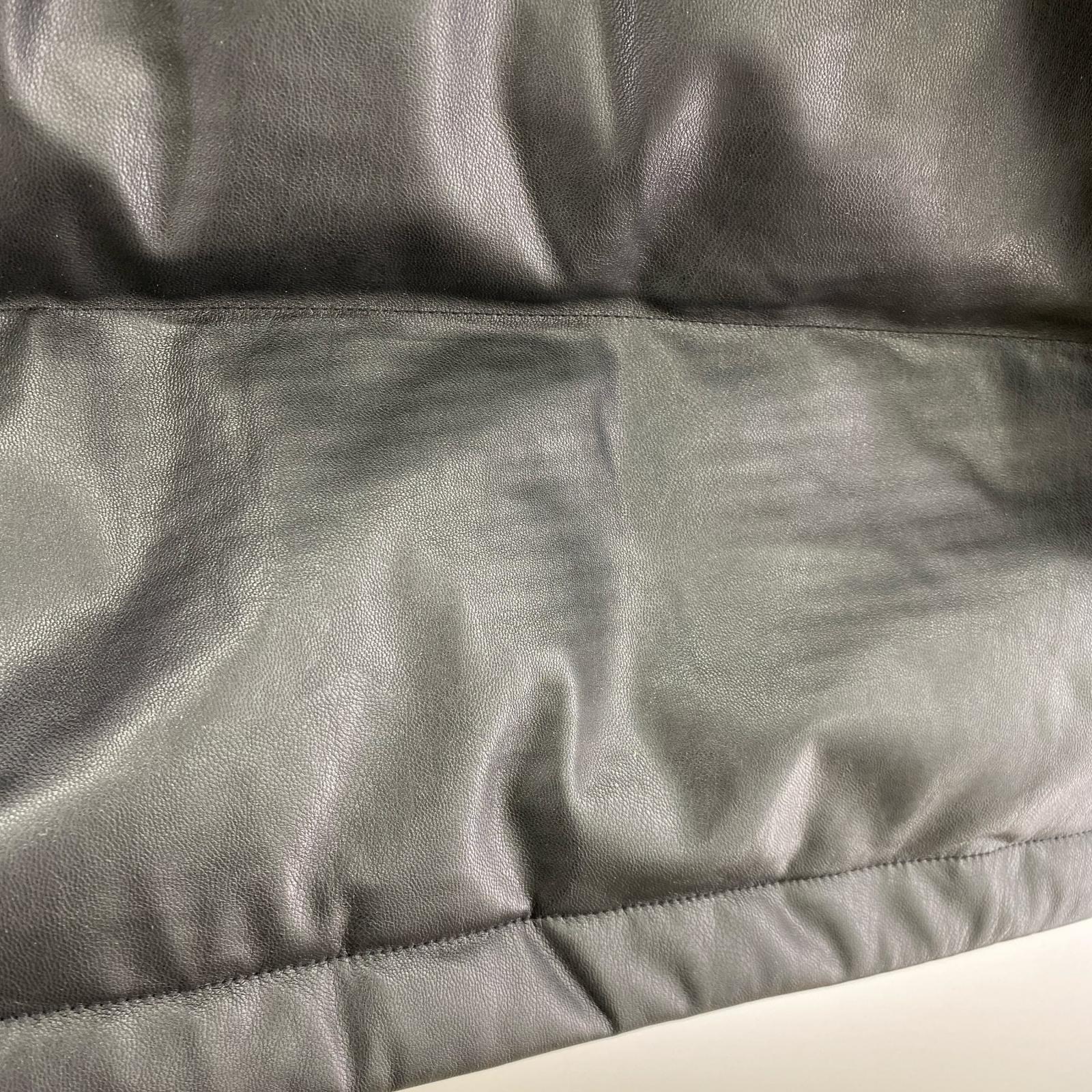 ダウンジャケット TECH 2WAY SYNTHETIC SKIN DOWN JACKET M ブラック