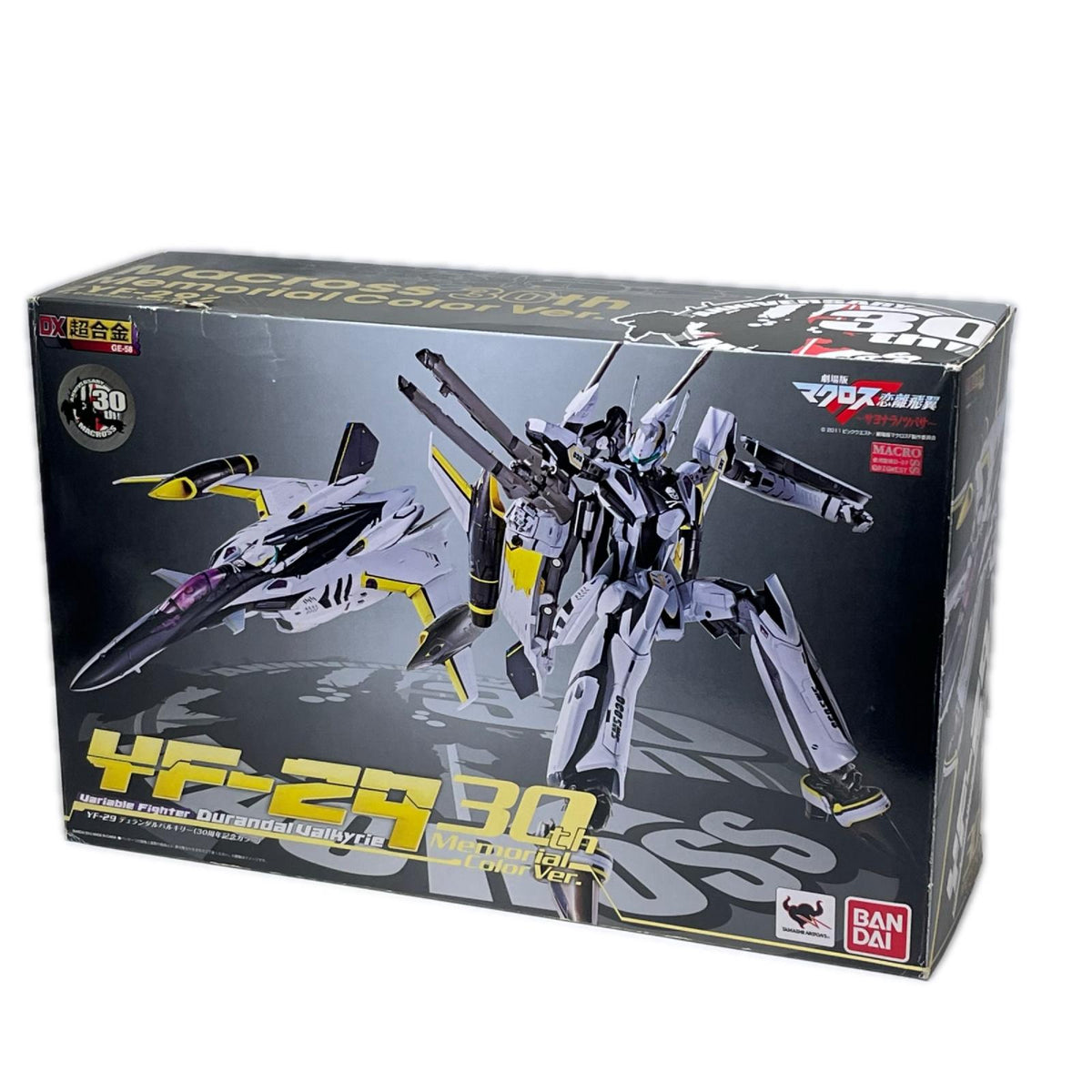 DX超合金 YF-29 デュランダルバルキリー 30周年記念カラー マクロスF/劇場版 マクロスF 恋離飛翼 〜サヨナラノツバサ〜/マクロスフロンティア バンダイ フィギュア/グッズ